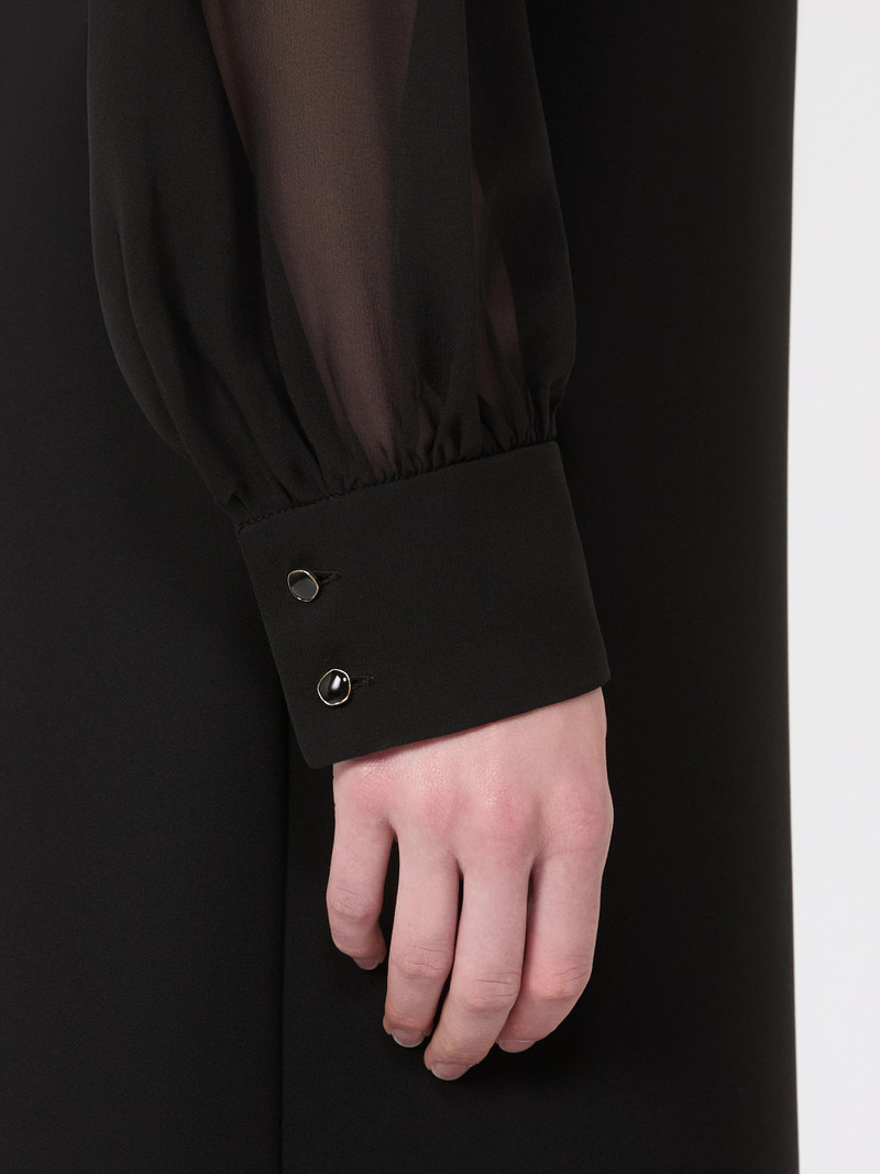 VOLTO Cady cocktail dress - BLACK 6