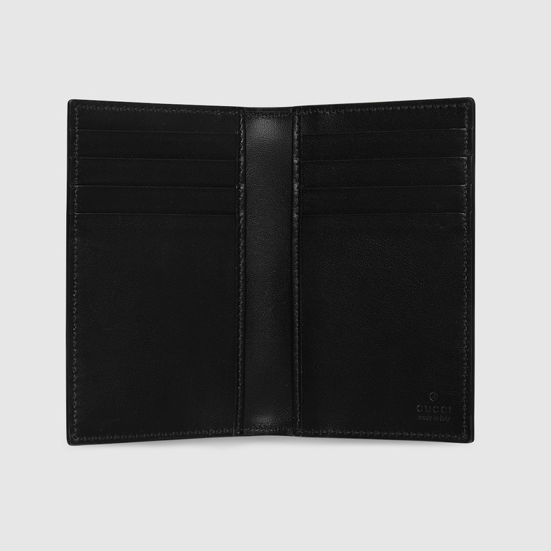 GUCCI Bi-fold embossed card case outlook