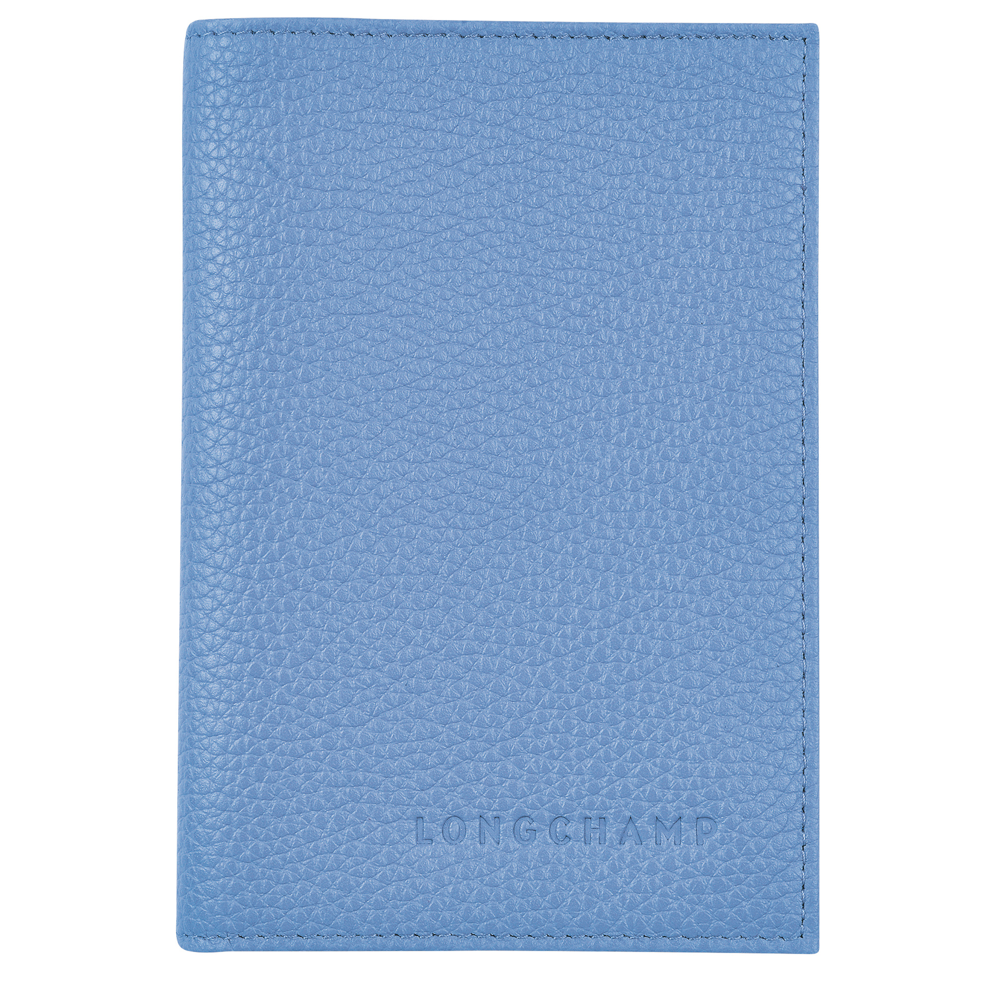 Le Foulonné Passport cover Cloud Blue - Leather - 1