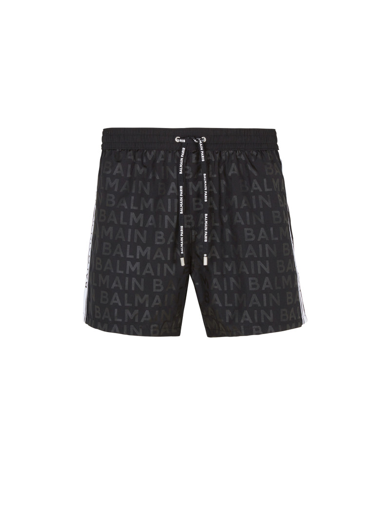 Balmain Balmain logo swim shorts outlook