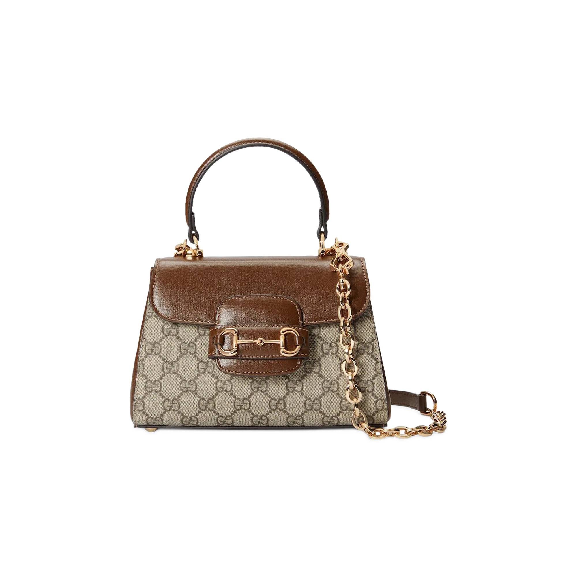 Gucci Horsebit 1955 Mini Bag 'Beige/Ebony/Brown Sugar' - 2