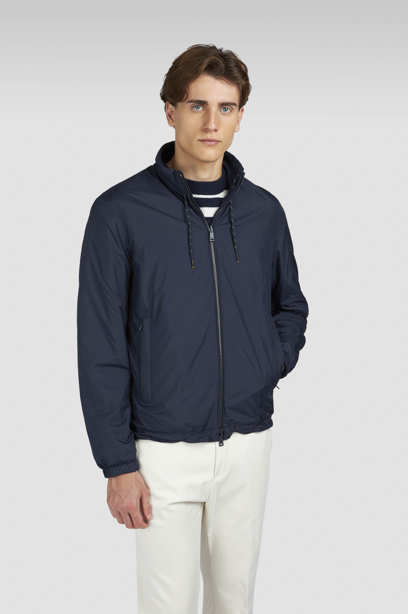 REVERSIBLE BLOUSON IN WOOL, SILK, AND MICROFIBER 10