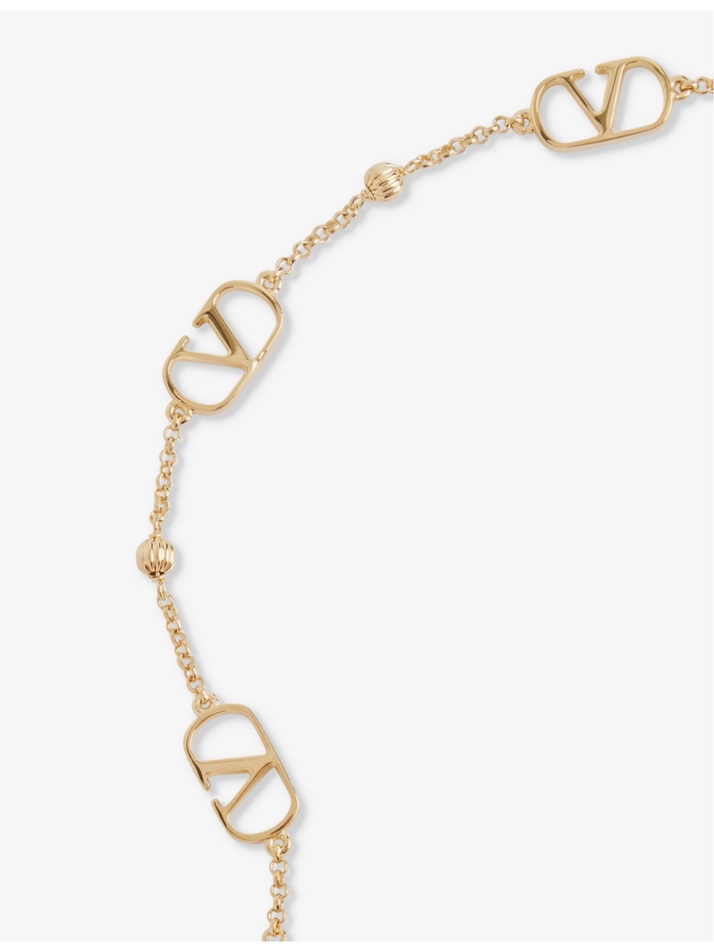 Vlogo Repeat gold-tone brass bracelet - 2