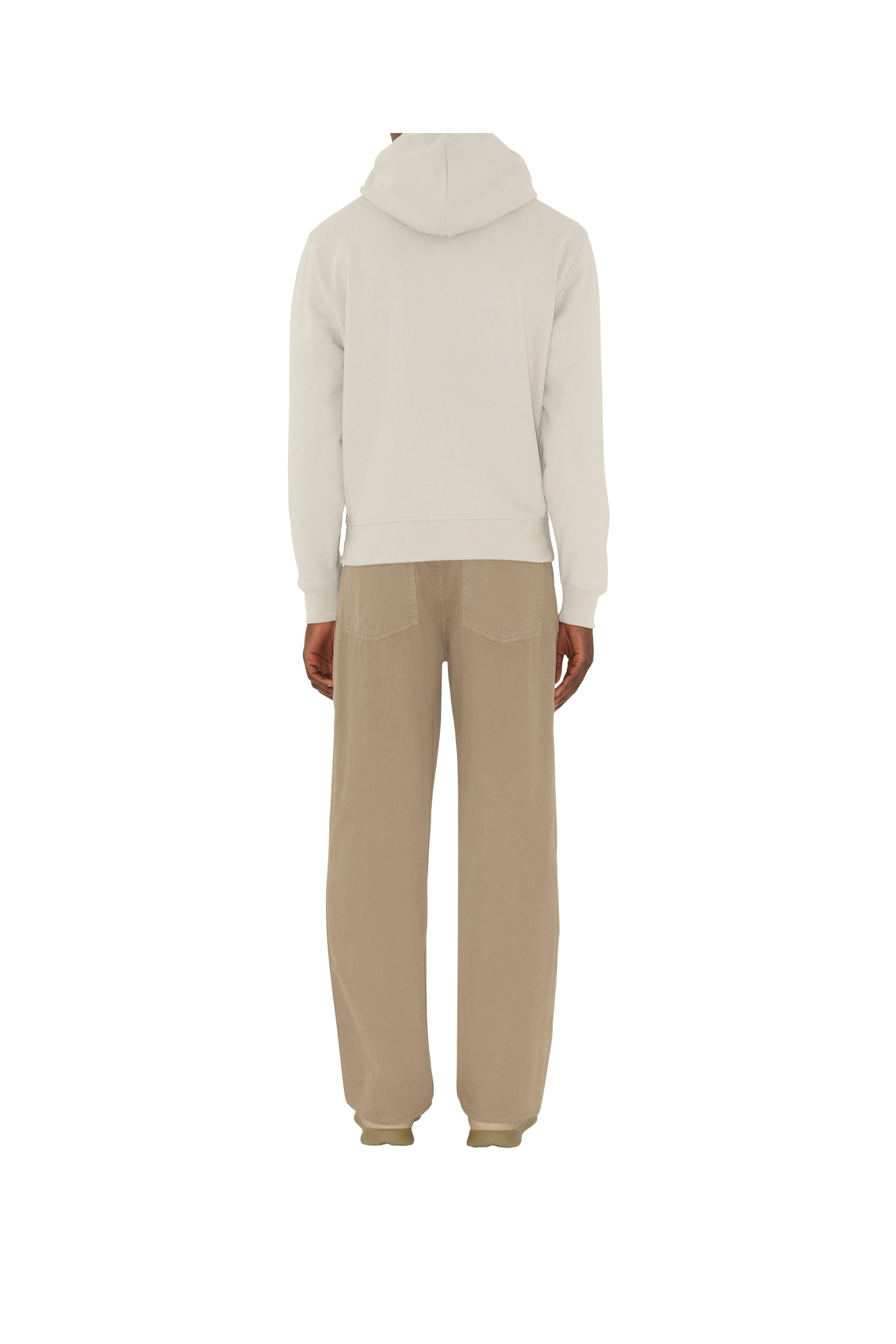 burberry Knot Logo Cotton Hoodie in Sail at Nordstrom - 4
