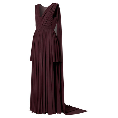 Louis Vuitton Cape Back Asymmetrical Gown outlook