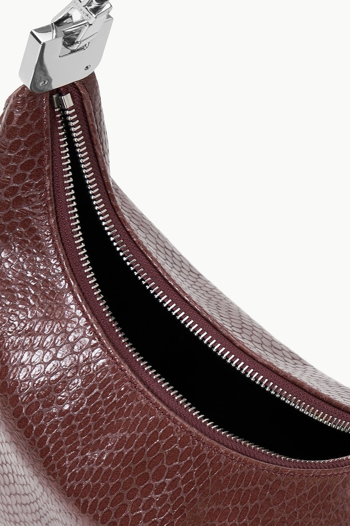 STAUD SYLVIE SHOULDER BAG MAHOGANY 6