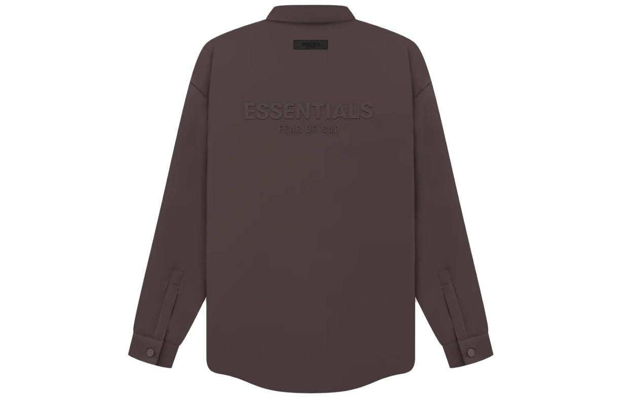 Fear of God Essentials SS23 Filled Nylon Jacket 'Plum' FOG-SS23-072 - 3