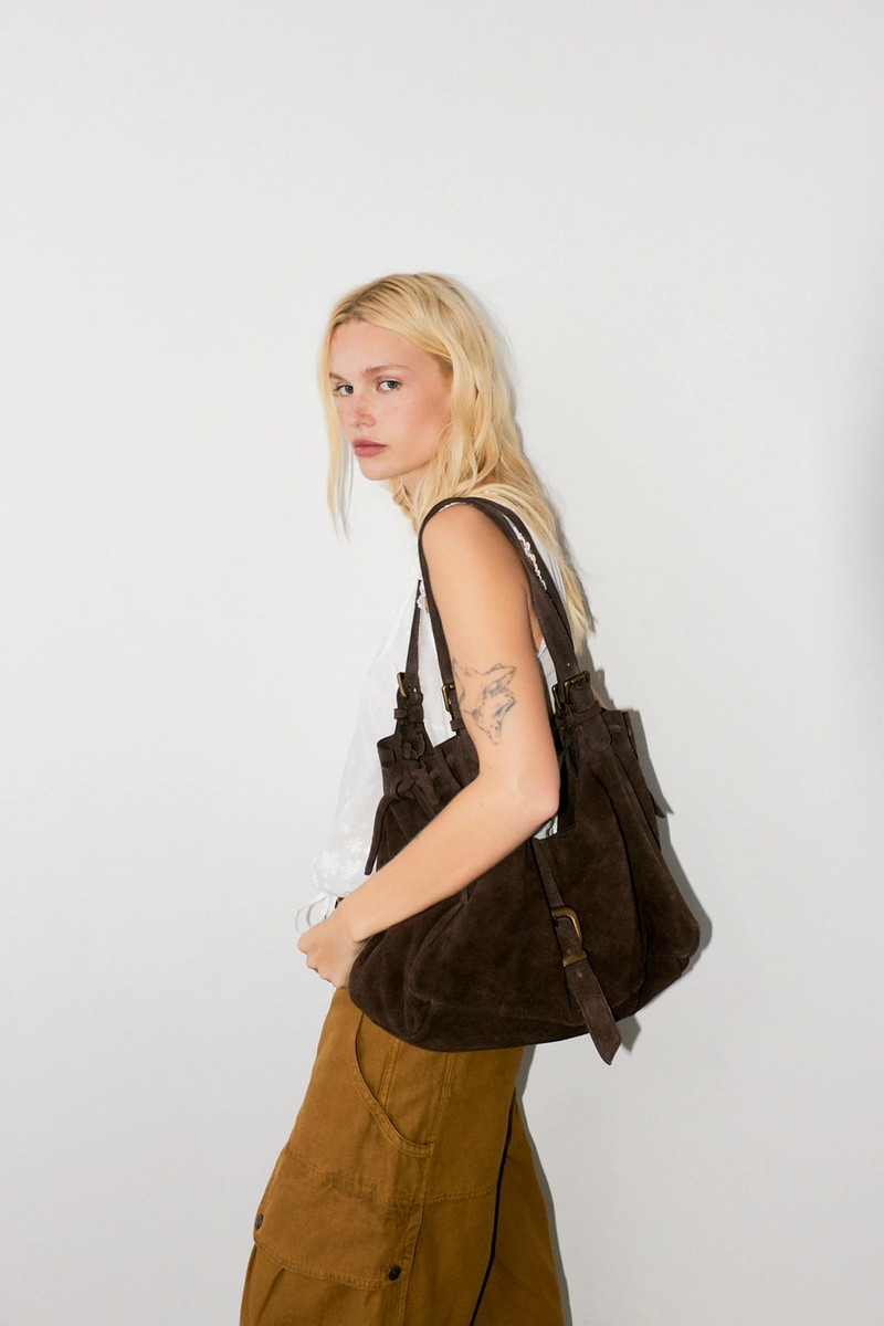 Serena Cinched Shoulder Bag 1