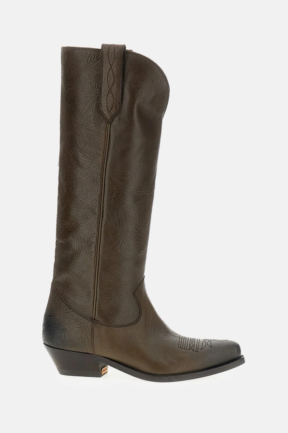 Wish Star Texan Boots in Leather - 1