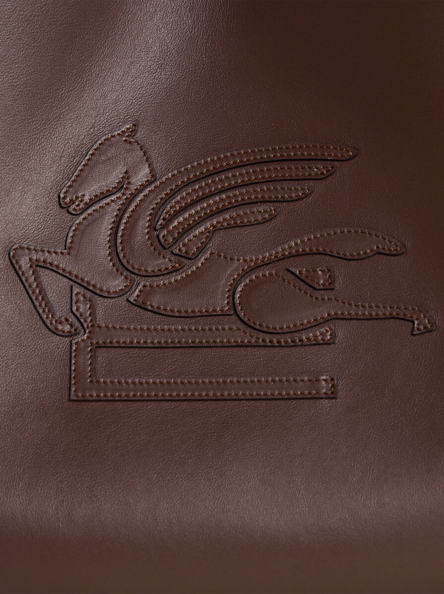MEDIUM LIBRA TOTE BAG IN LEATHER - 7
