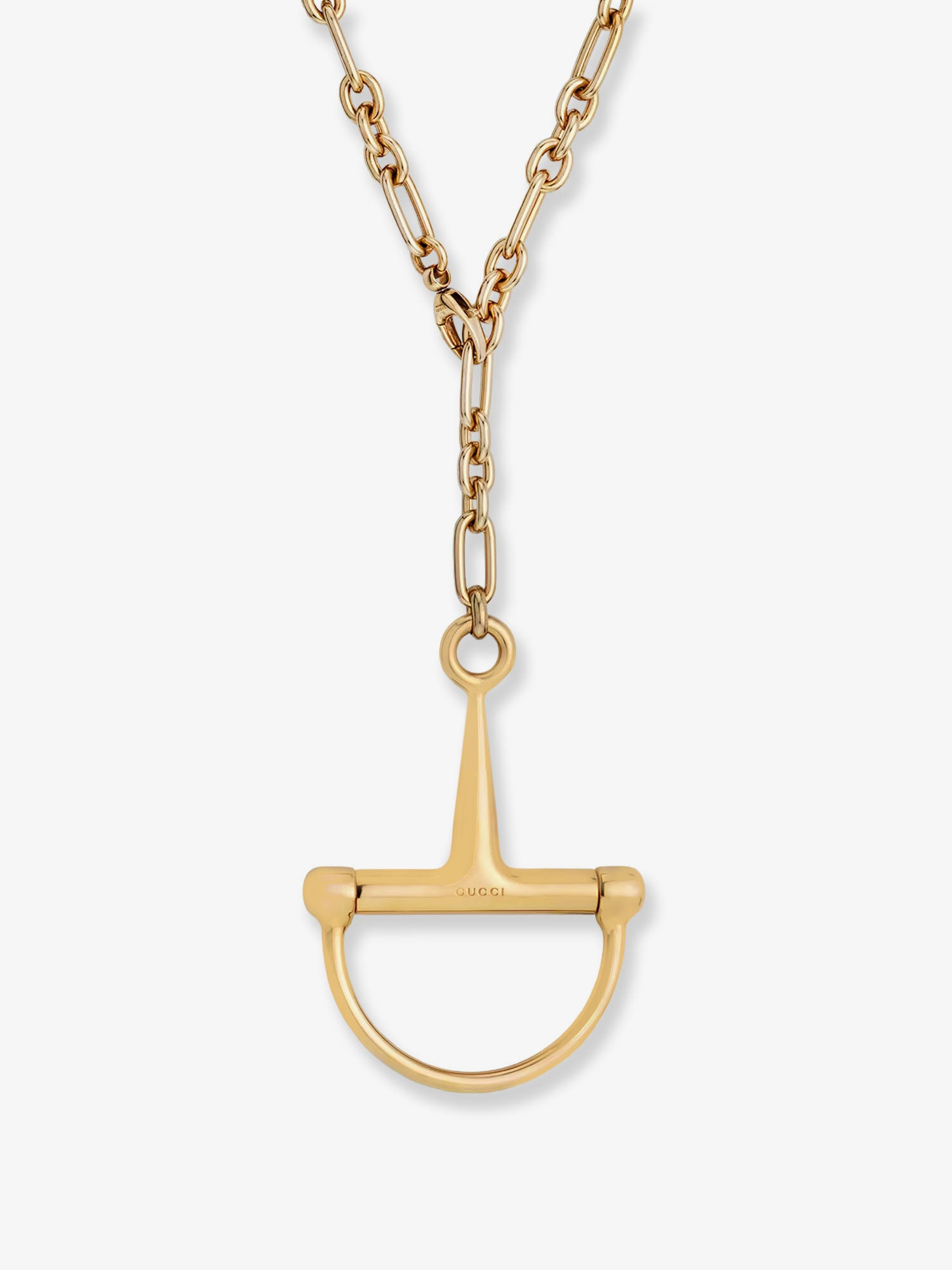 Half Horsebit Necklace - 2