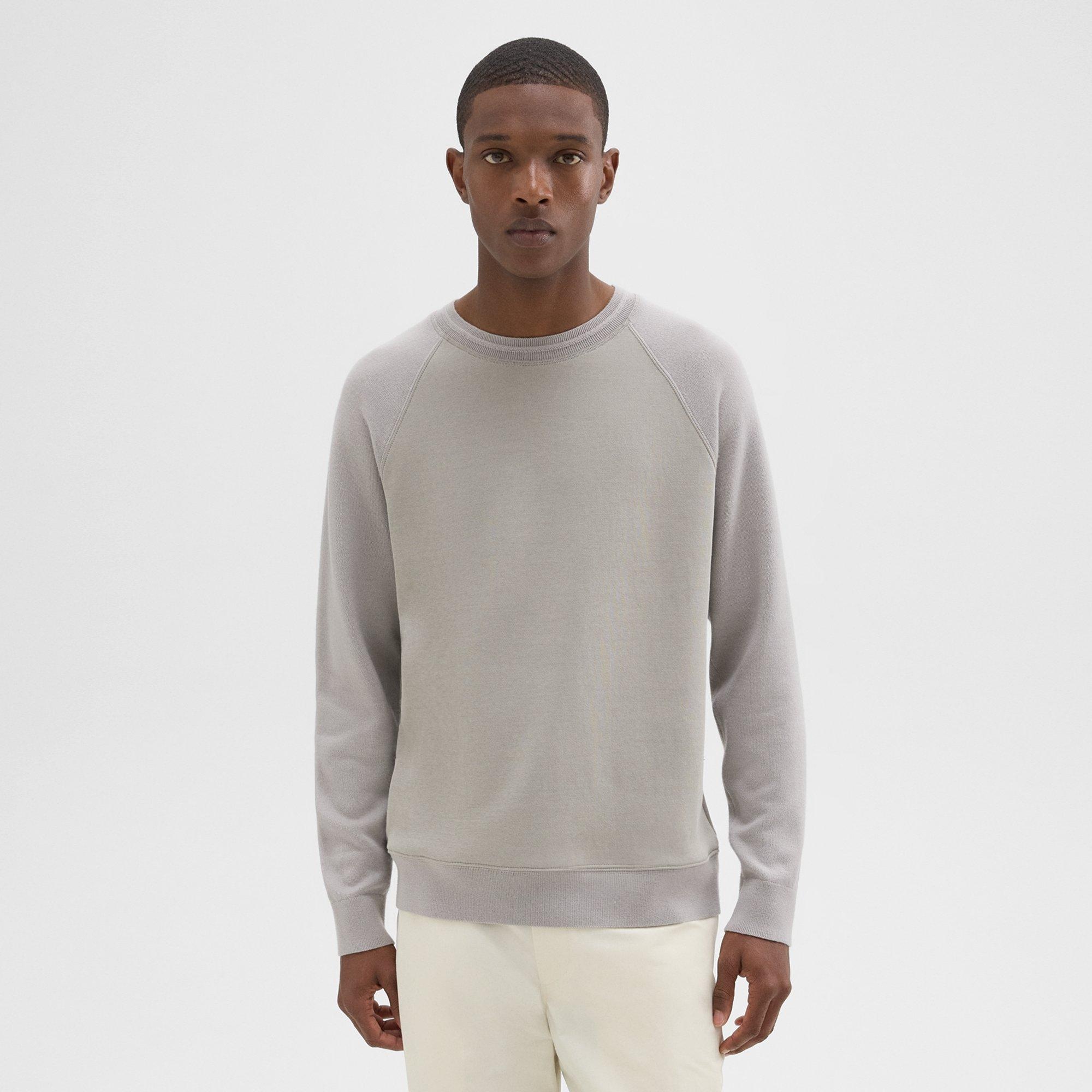 Scuba-Wool Combo Sweatshirt - 2