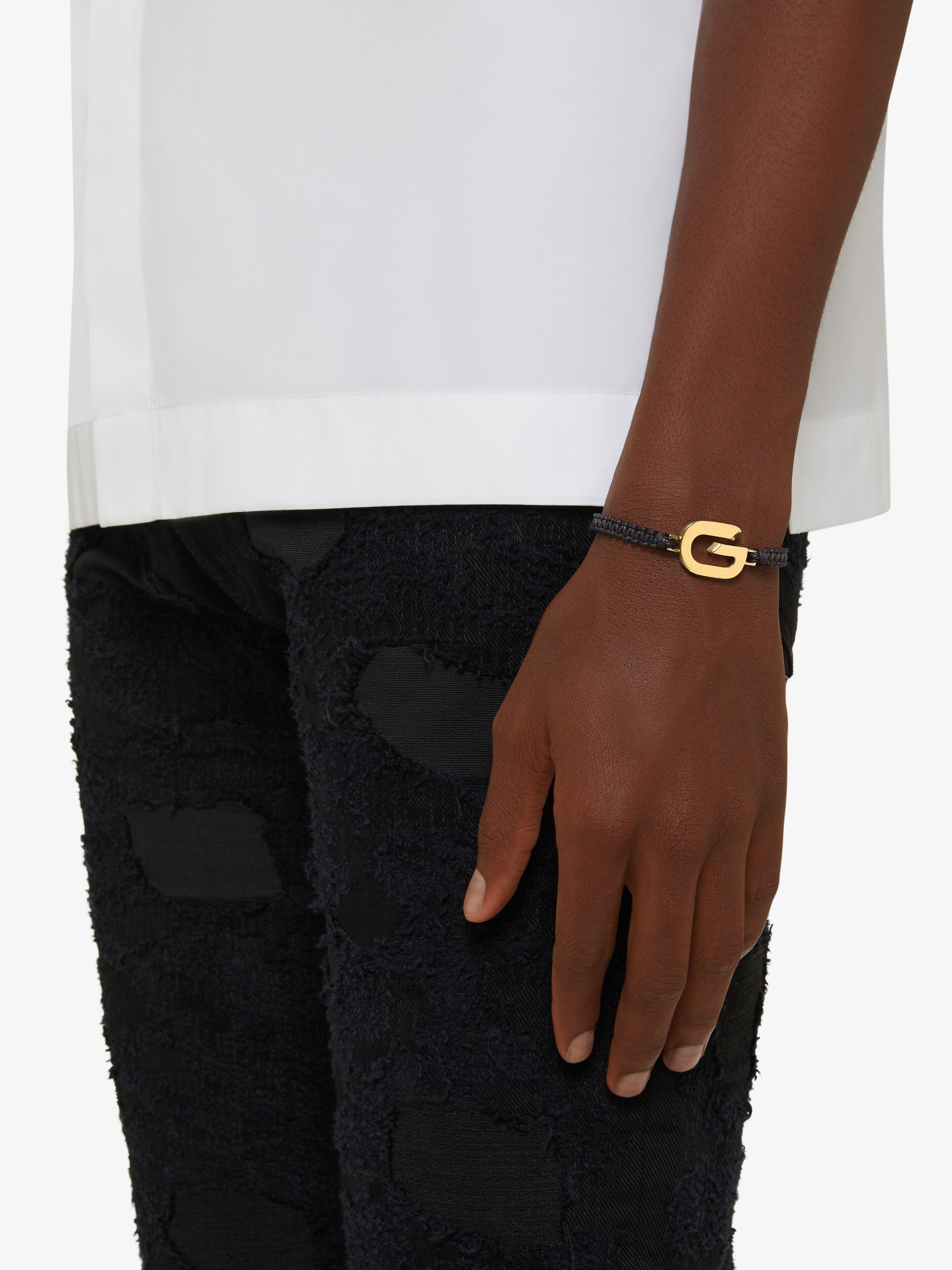 G LINK BRACELET WITH CORD - 4