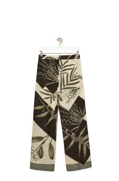 Loewe Pyjama trousers in cotton and silk outlook