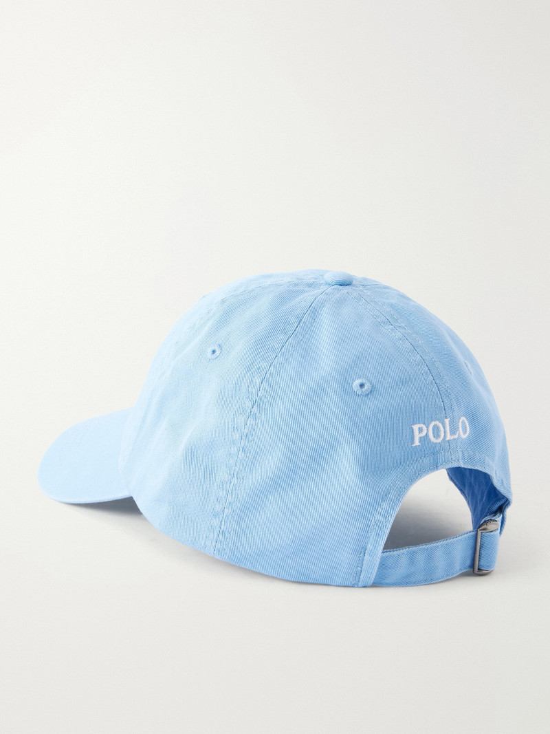 Logo-Embroidered Cotton-Twill Baseball Cap 4