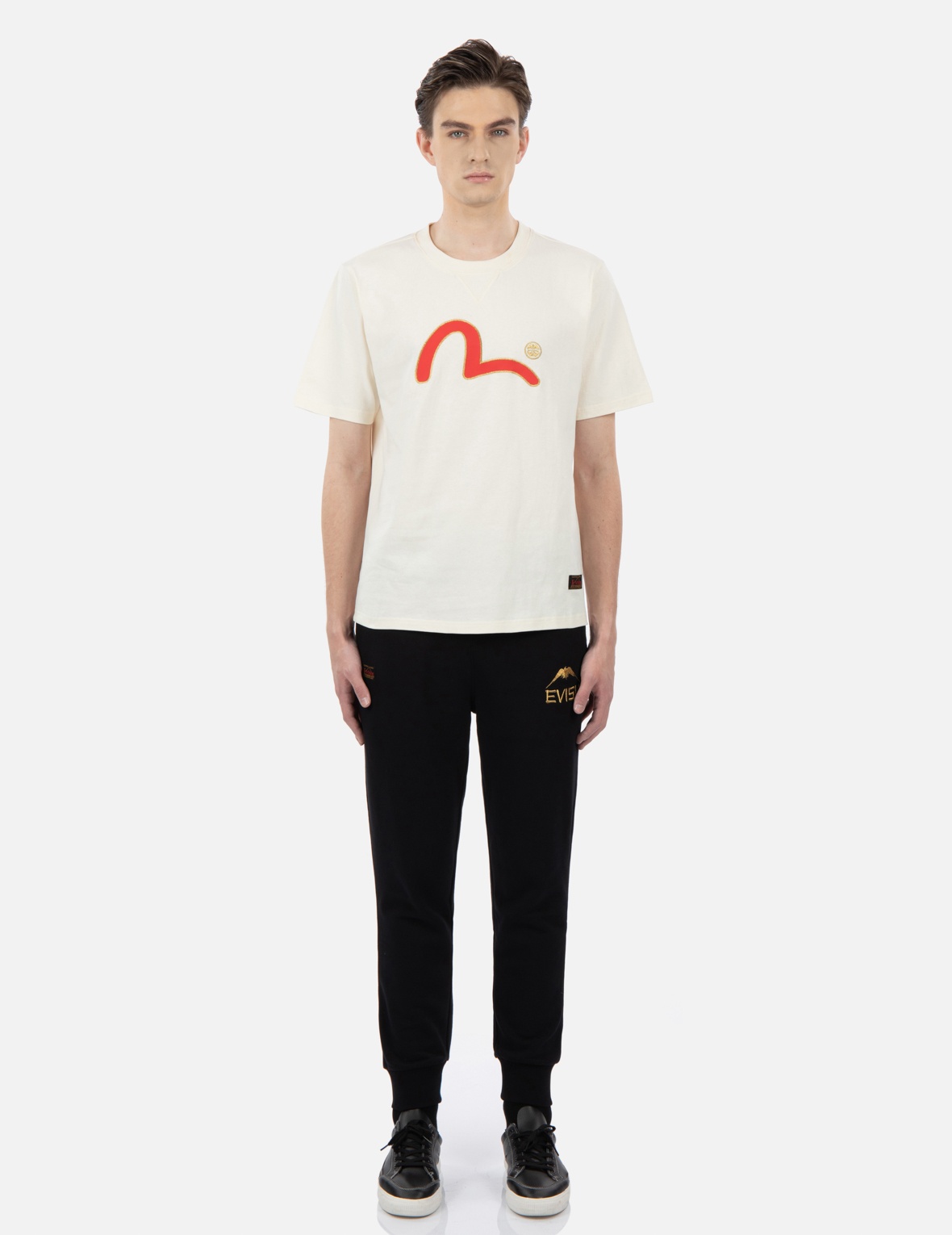 BRUSHTROKE DAICOCK FOIL-PRINT SWEATPANTS - 6