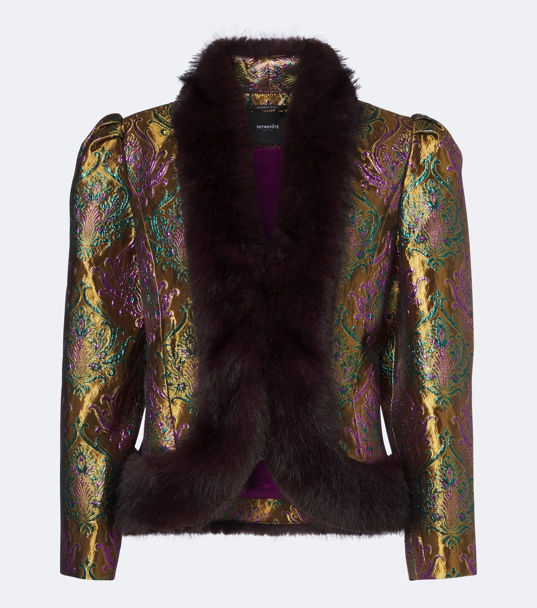 Delphira brocade jacket - 1
