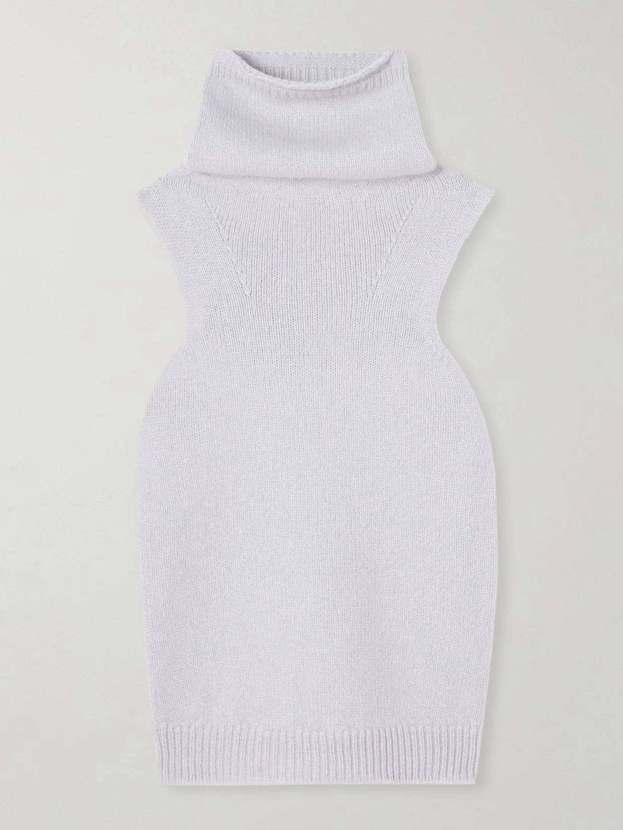 Merino Wool And Cashmere-blend Turtleneck Tank - 1