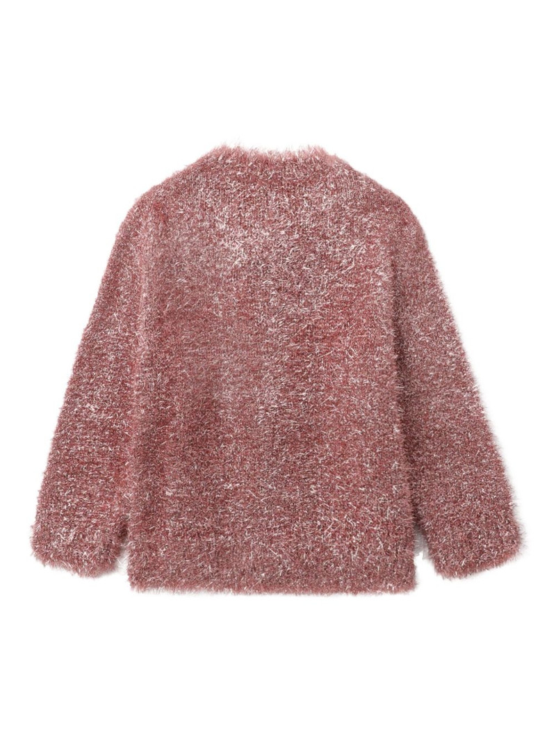 tinsel-knit cardigan 6
