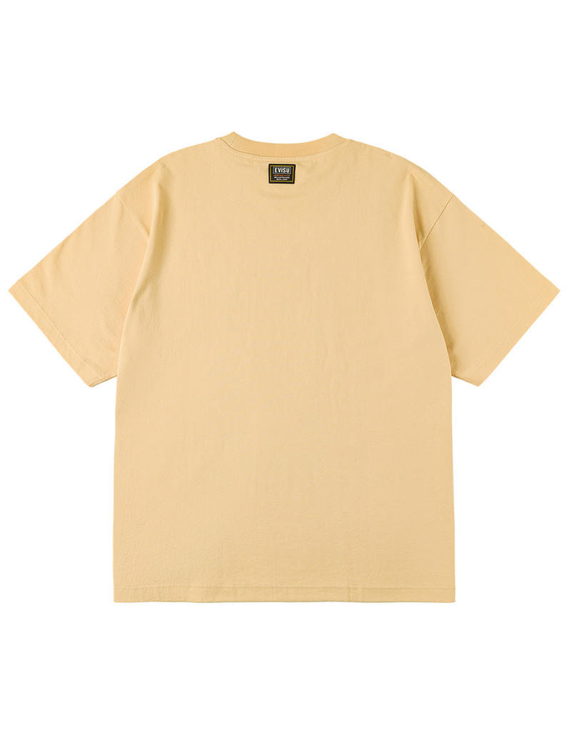 EVISU Decentralized Logo and Embossed Seagull T-shirt outlook