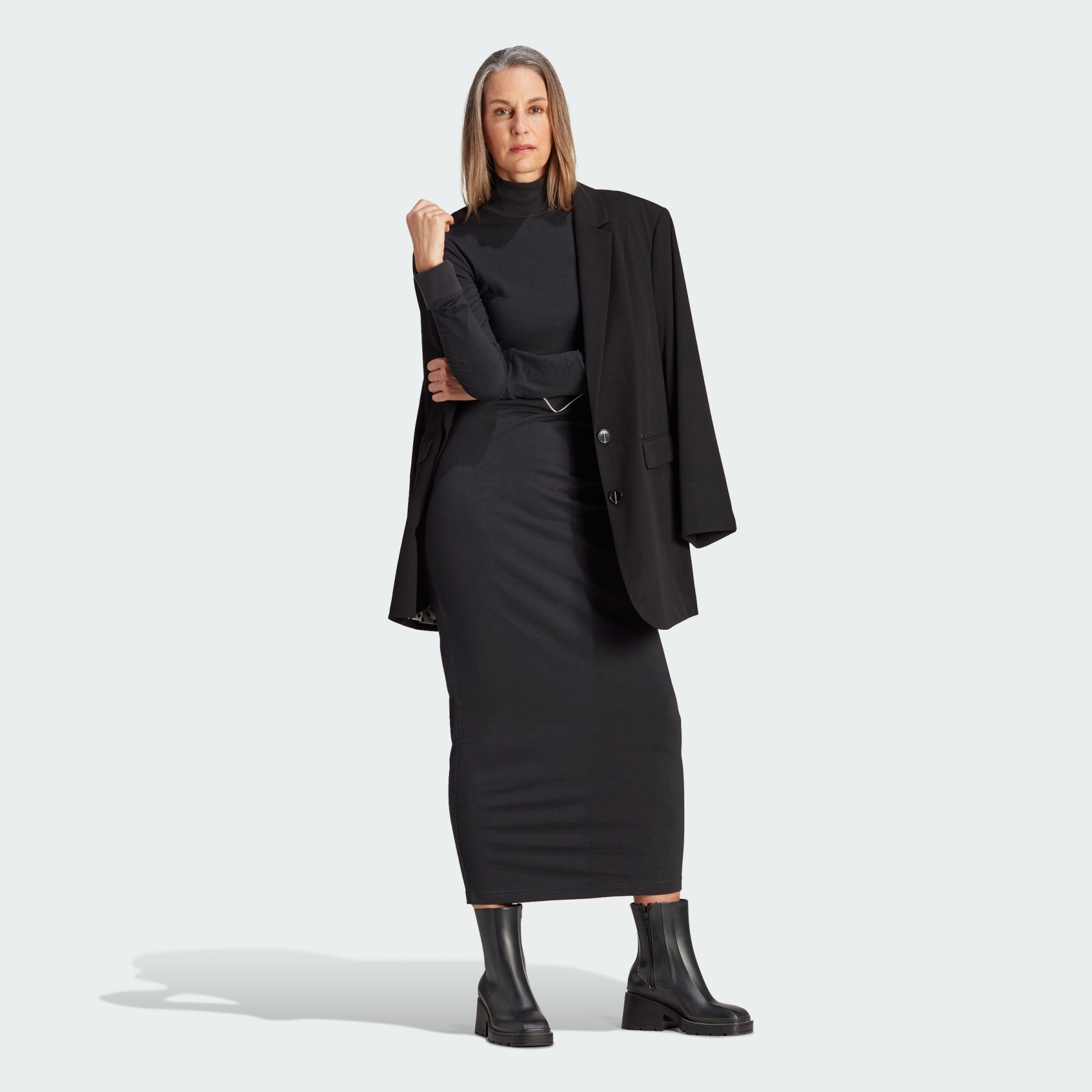 Adicolor Long Sleeve Maxi Dress - 4
