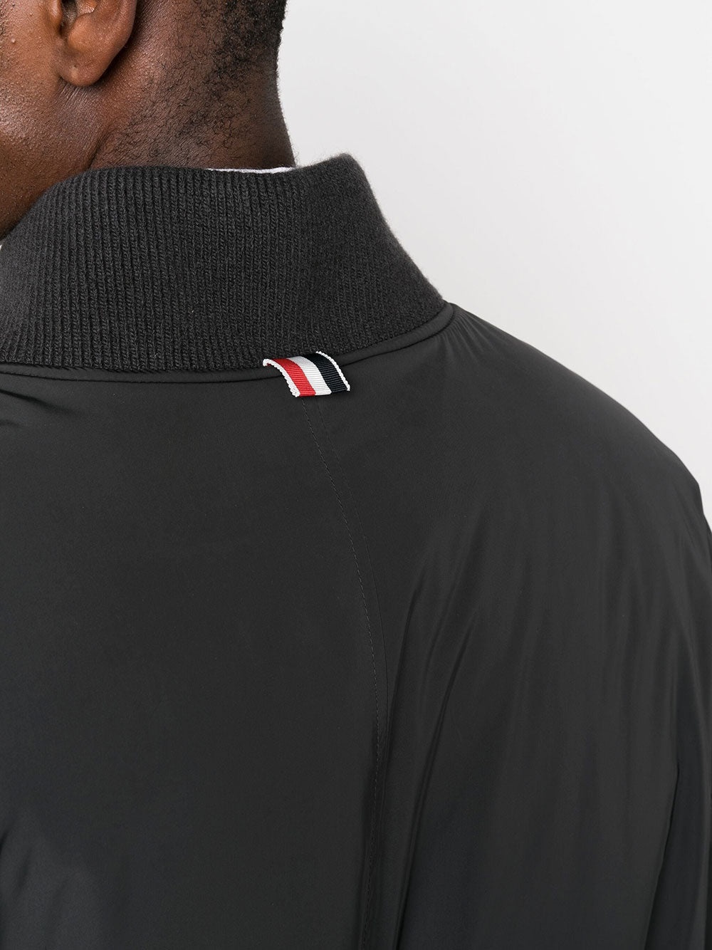 4-Bar Stripe Bomber Jacket - 6
