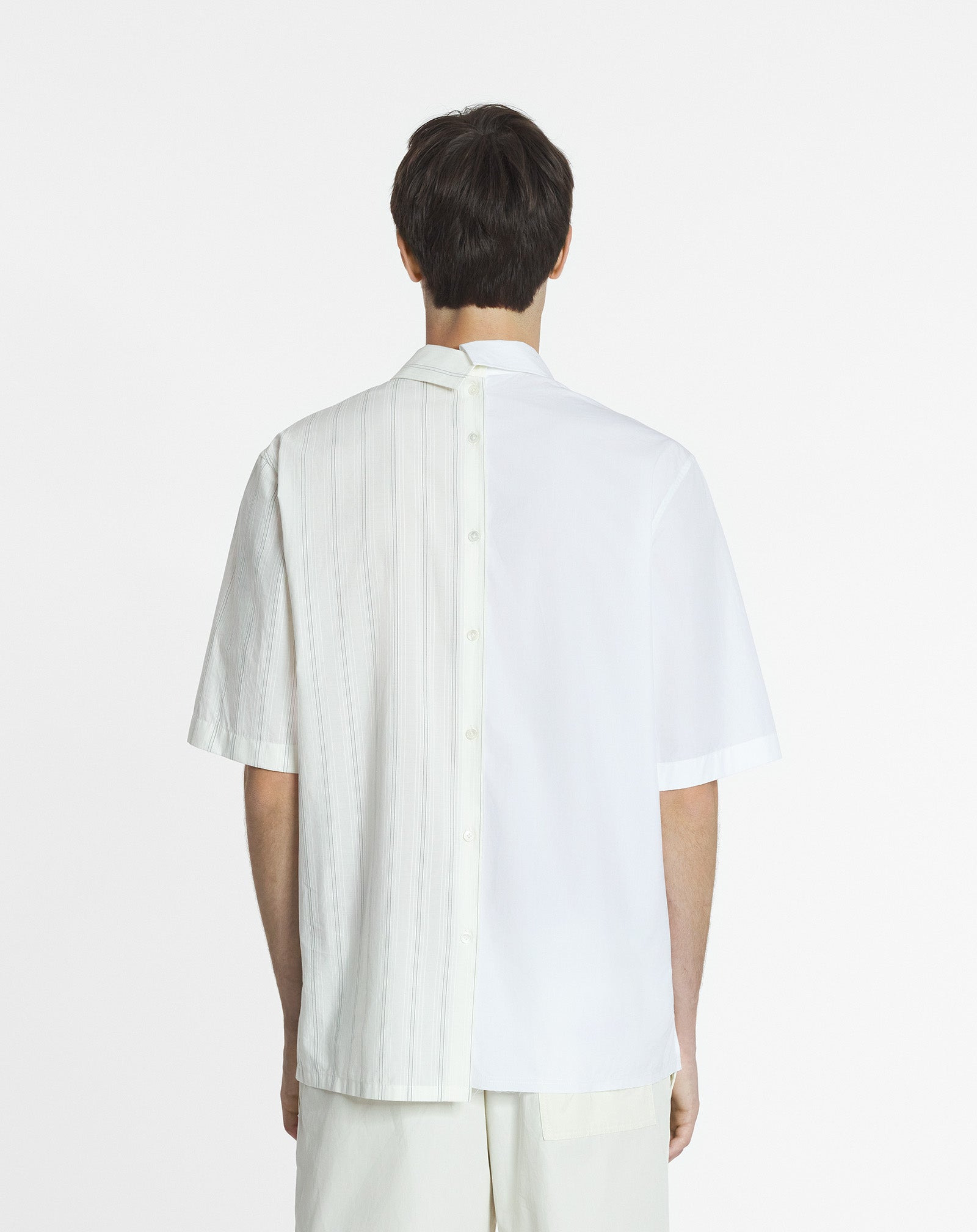 PRINTED ASYMMETRIC SHIRT - 4
