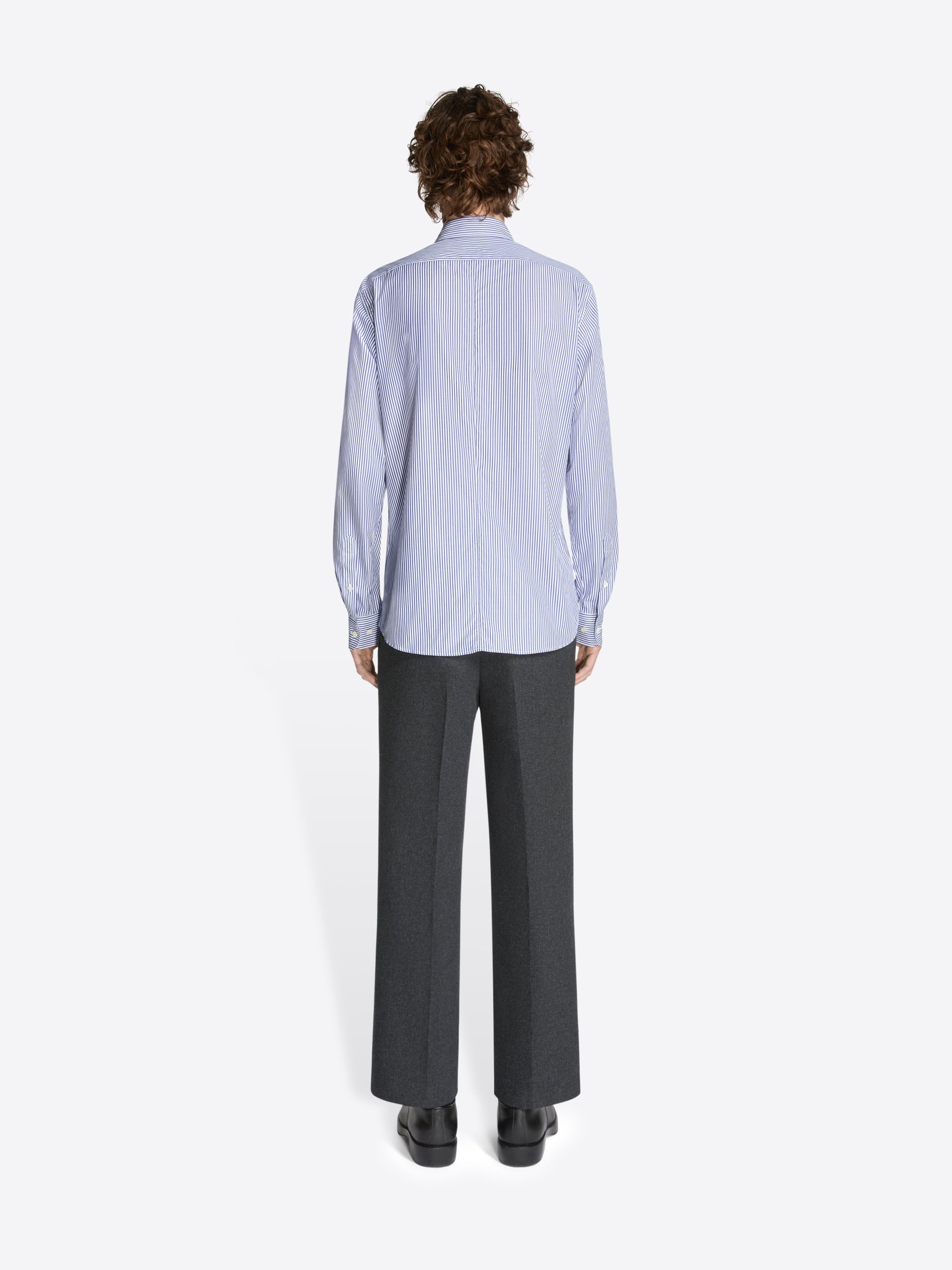 FITTED COTTON SHIRT - 4