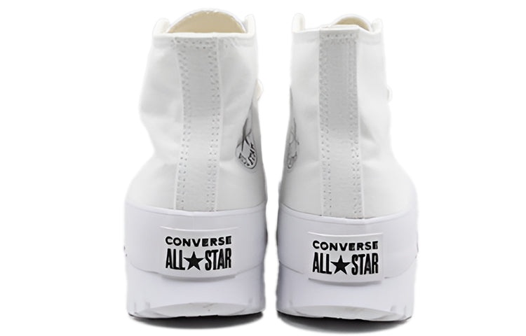 (WMNS) Converse Chuck Taylor All Star Lugged 2.0 High 'White Black' A00871C - 5