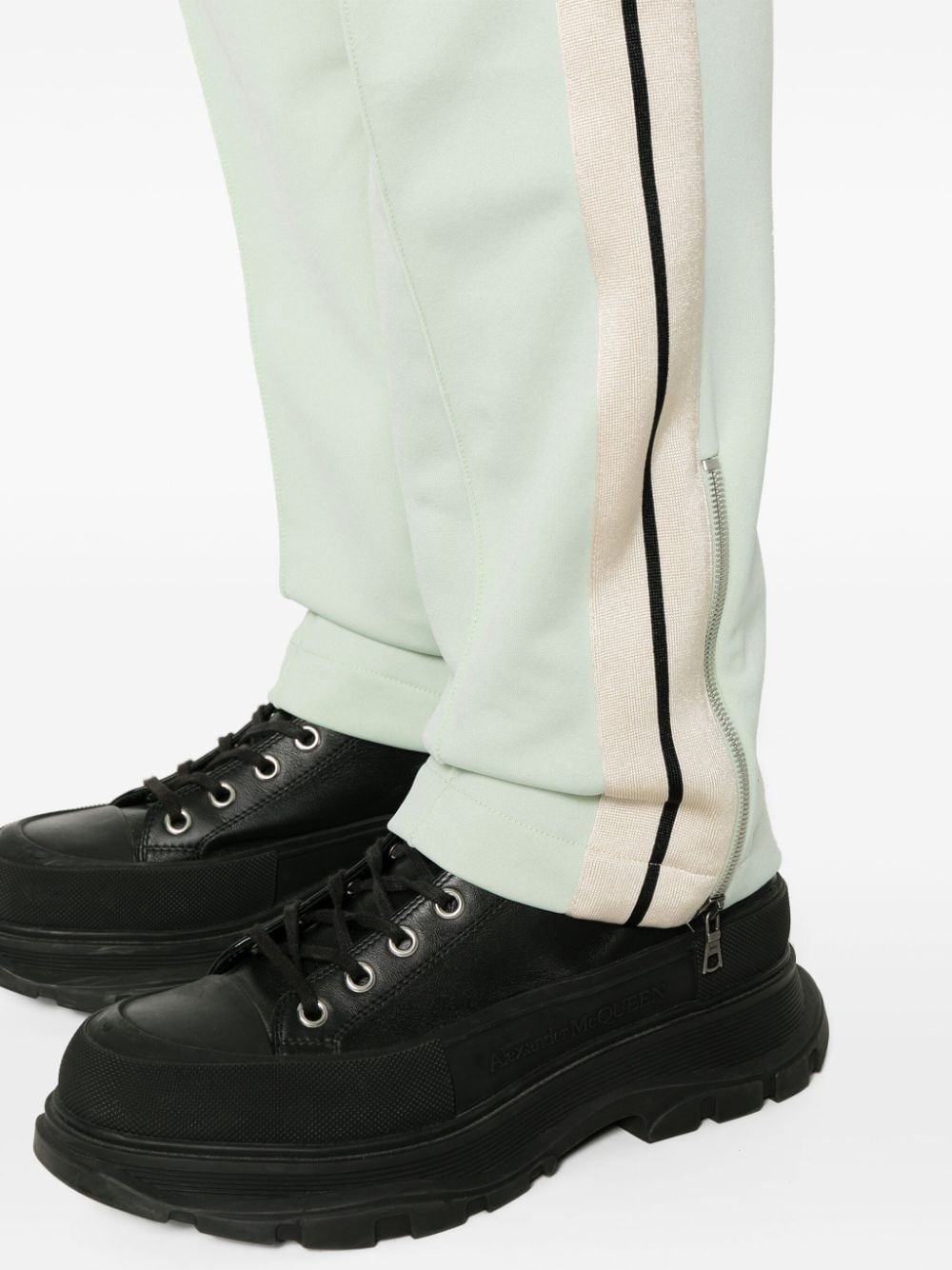 monogram-embroidered track pants - 5
