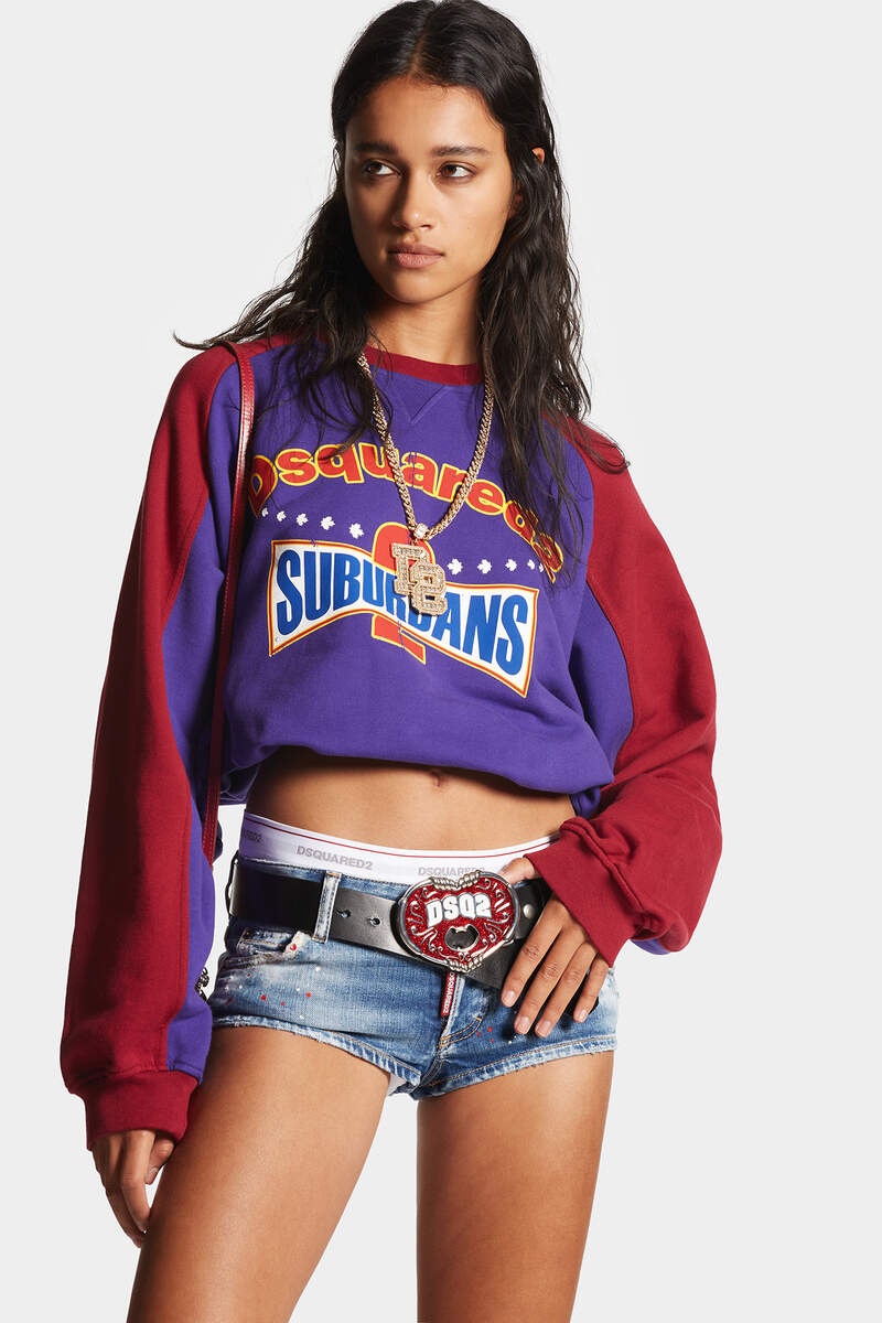 SUBURBANS ATHLETIC FIT CREWNECK SWEATSHIRT - 3