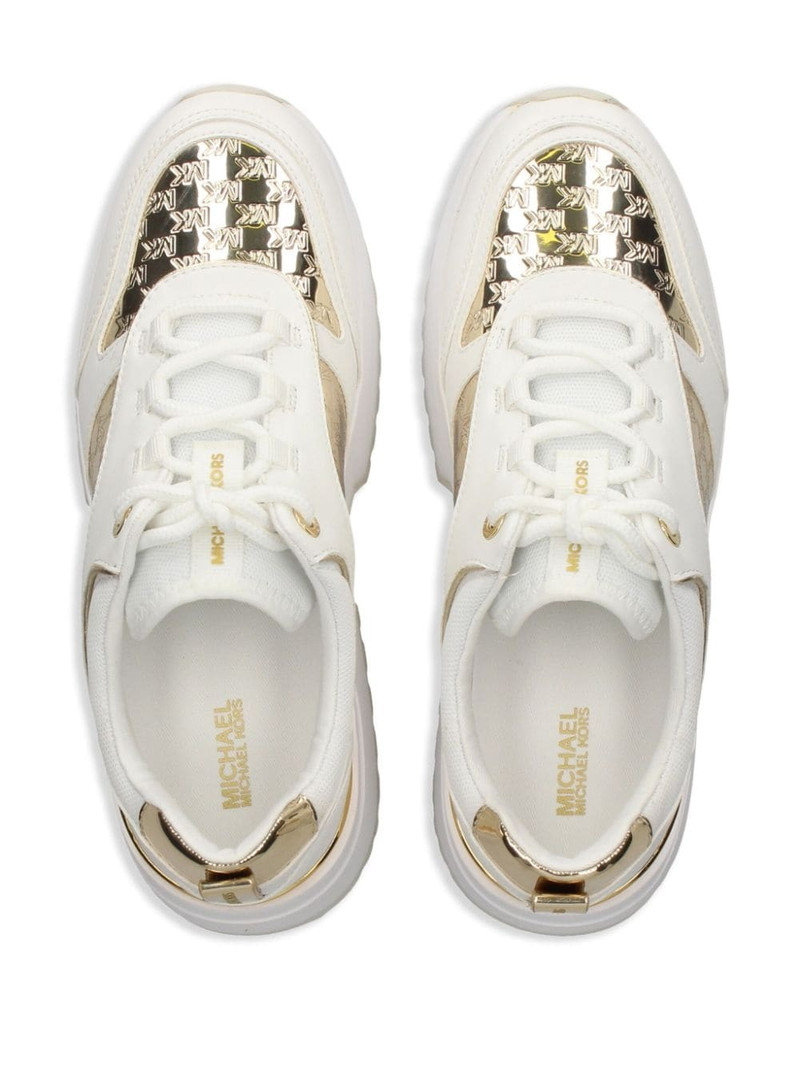 Rumi monogram-pattern sneakers 4