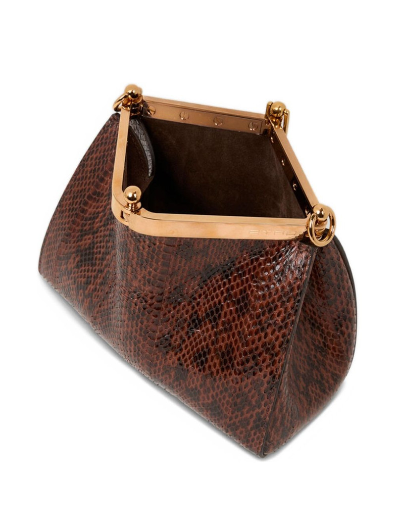 small Vela elaphe-leather shoulder bag 4