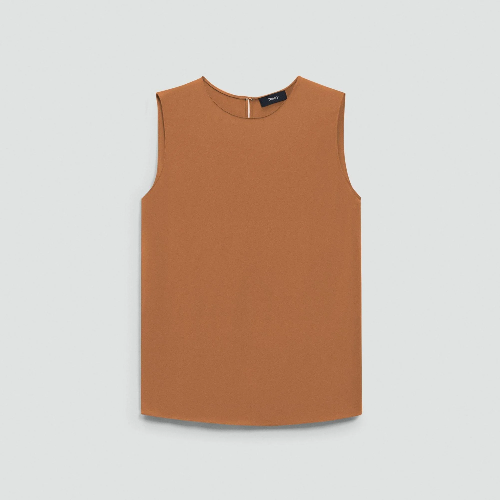 Shell Top in Silk Georgette - 1