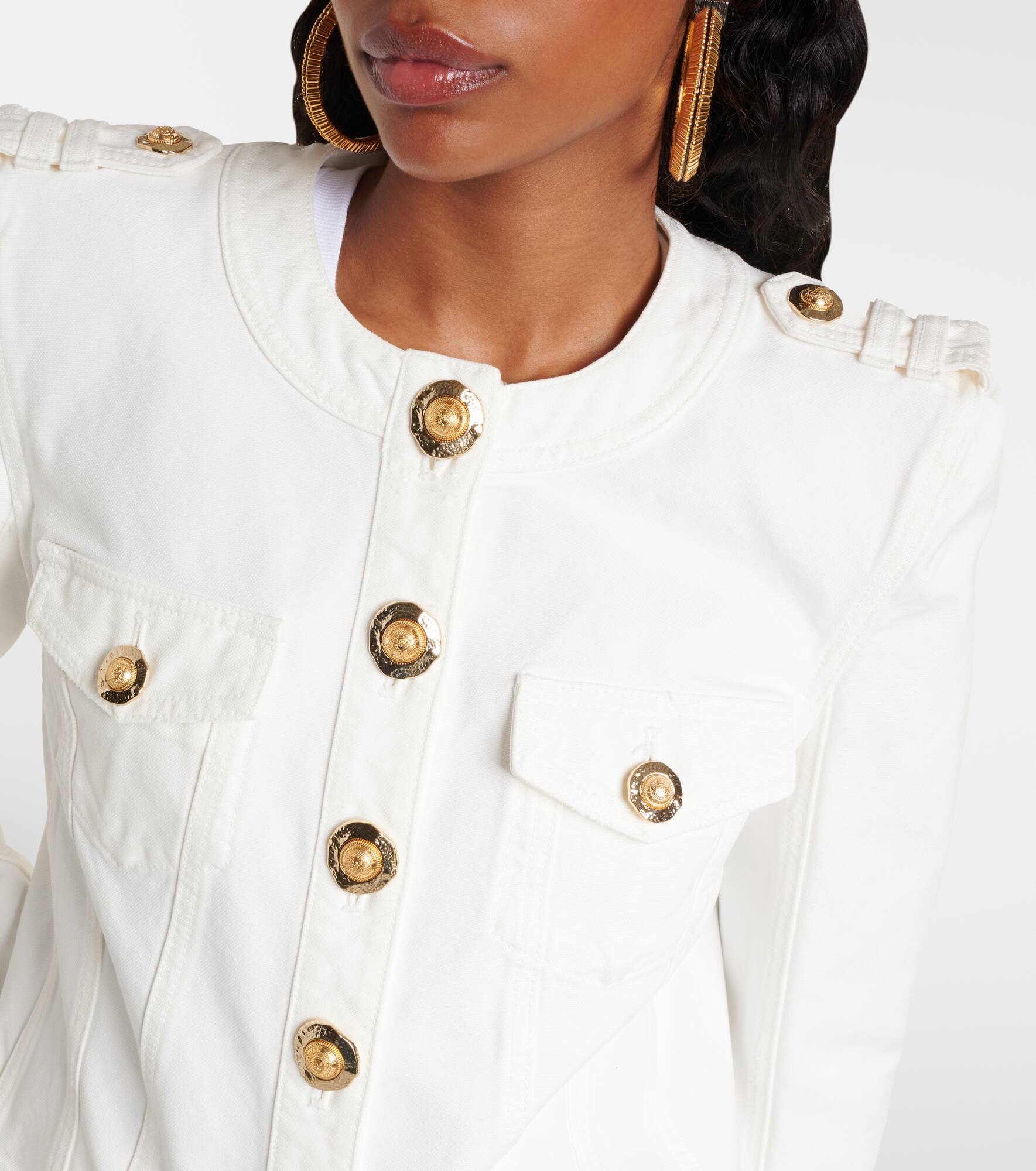 Cotton canvas jacket - 4