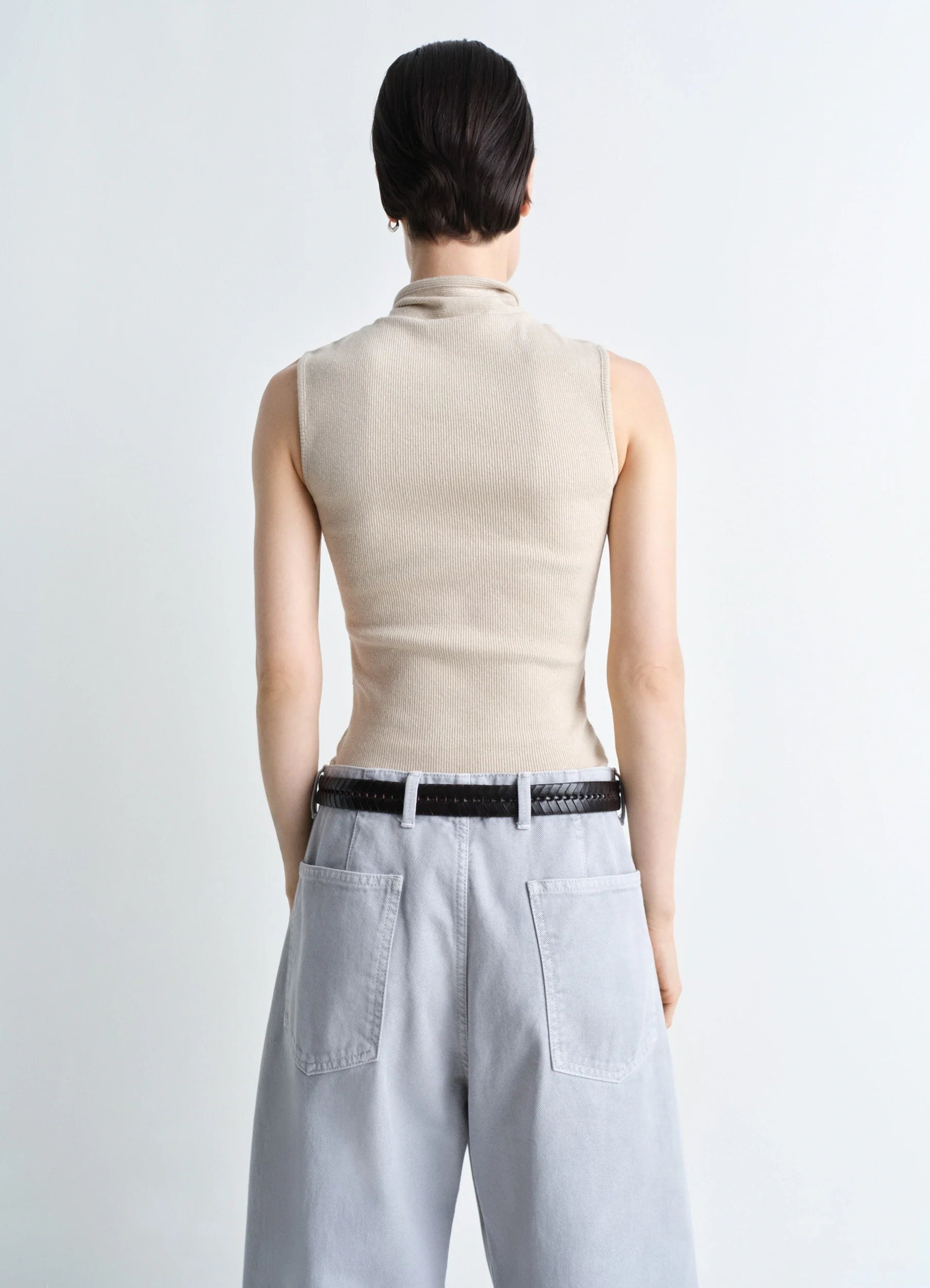 ASYMMETRICAL FITTED TOP - 3