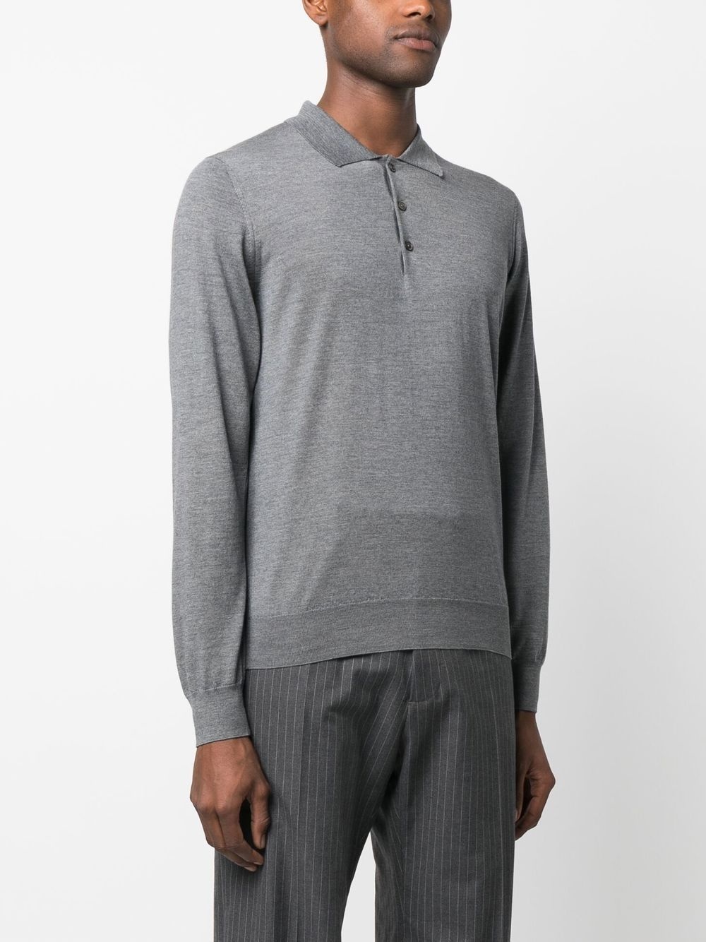 virgin-wool polo-shirt - 3