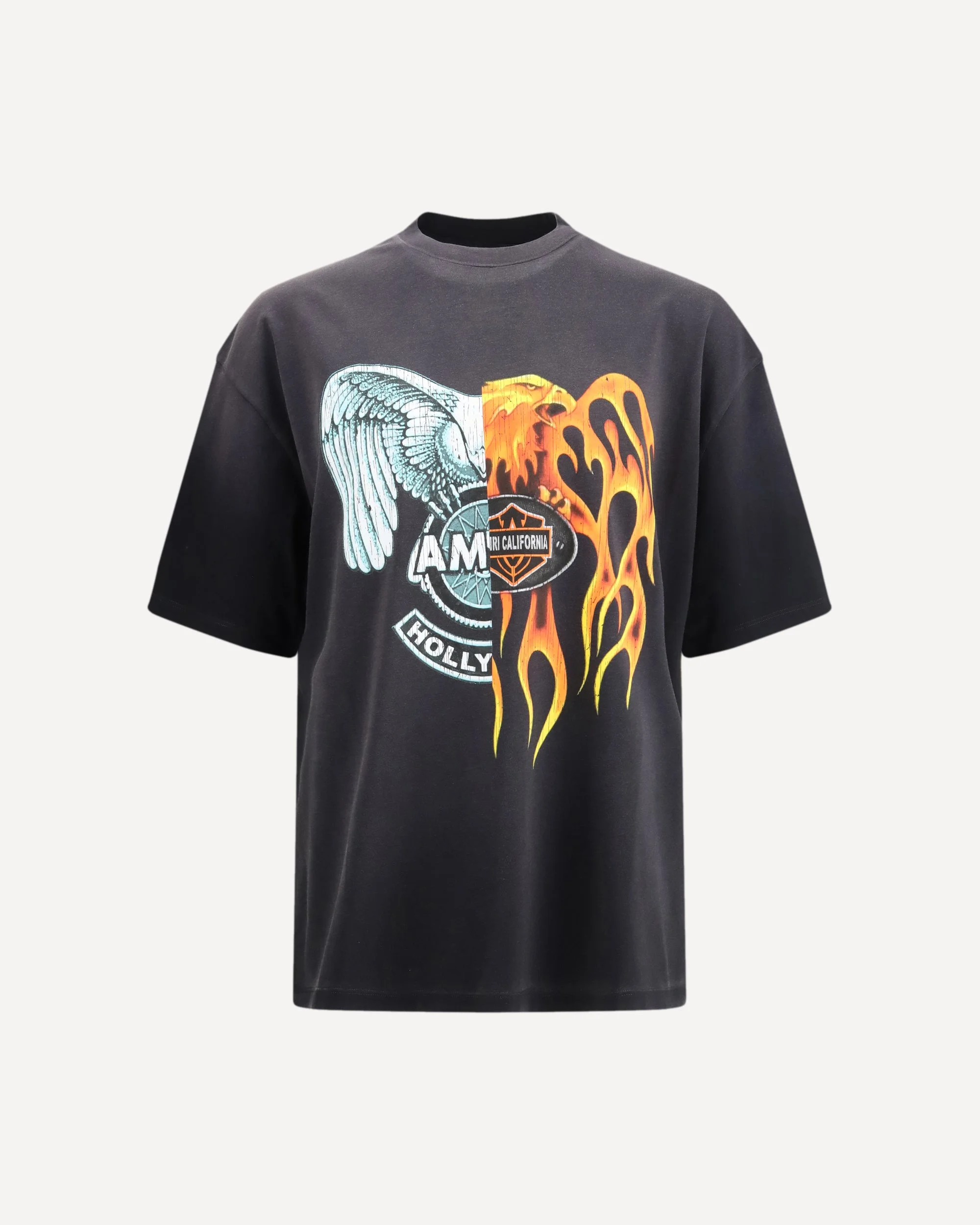 Spliced Logo T-shirt - 1