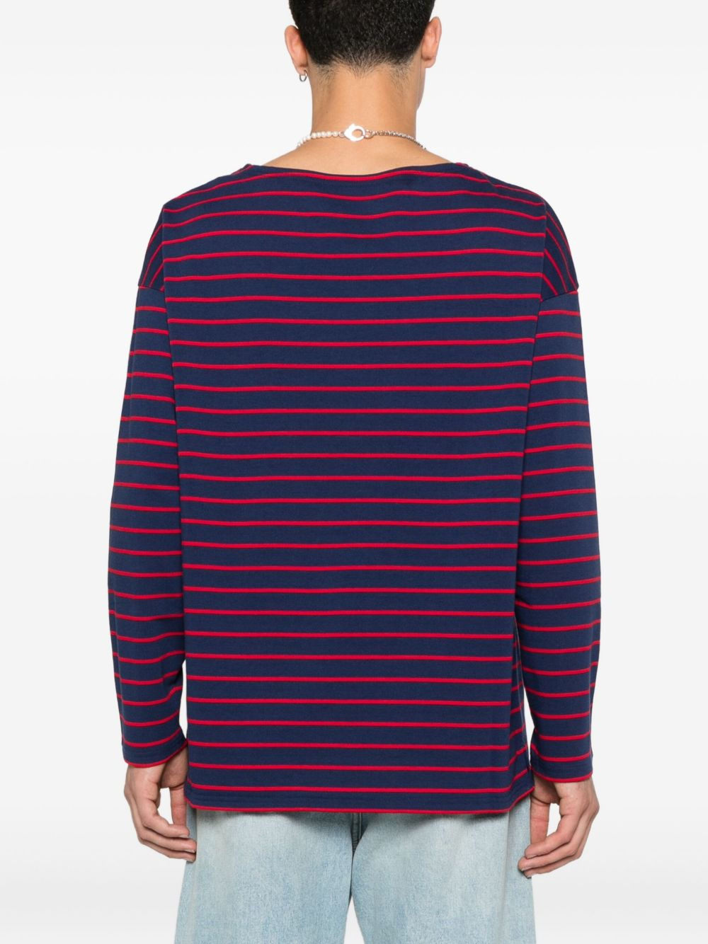 striped T-shirt - 3