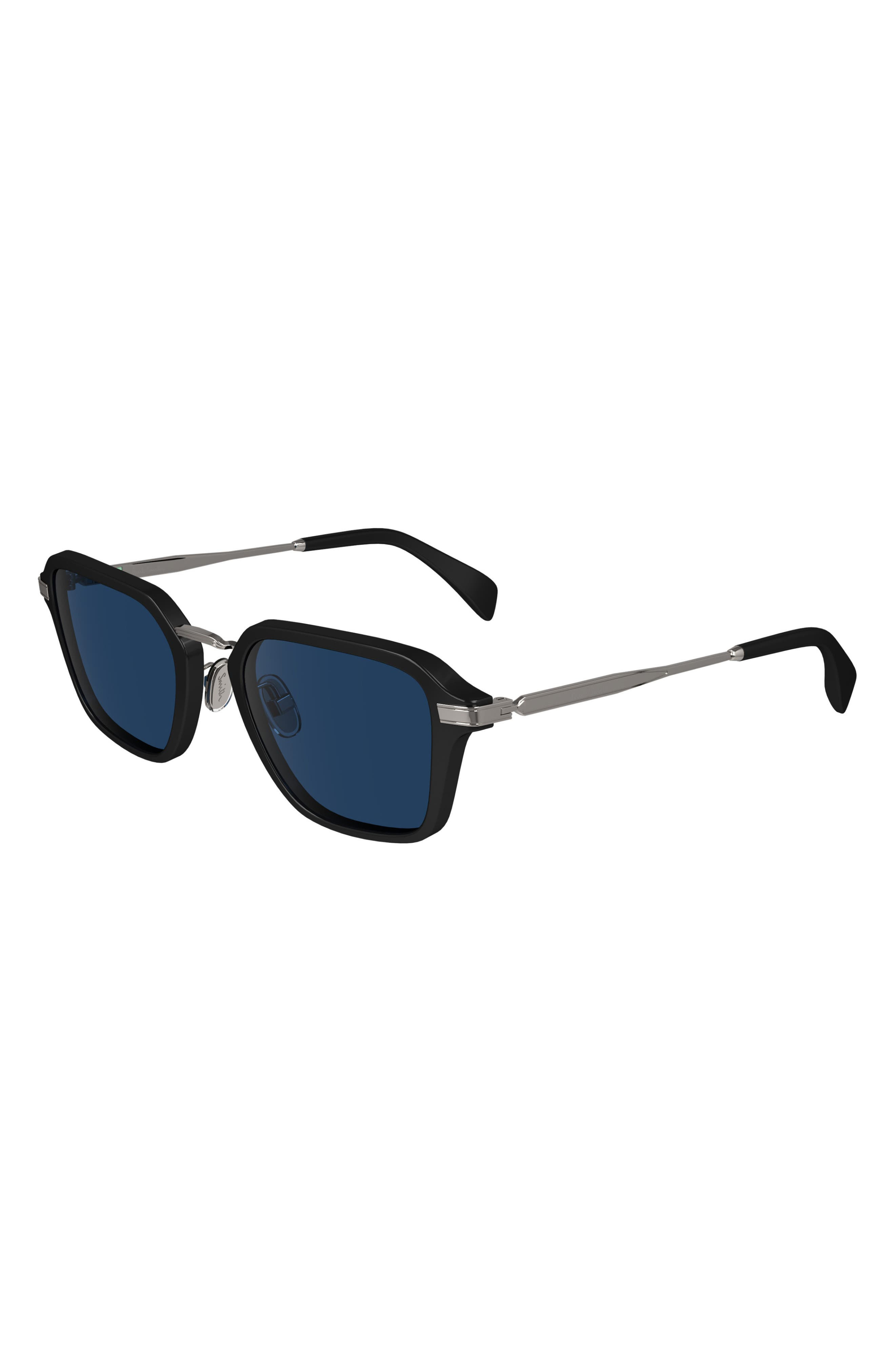 Paul Smith Kramer 52mm Rectangular Sunglasses in Black at Nordstrom - 2