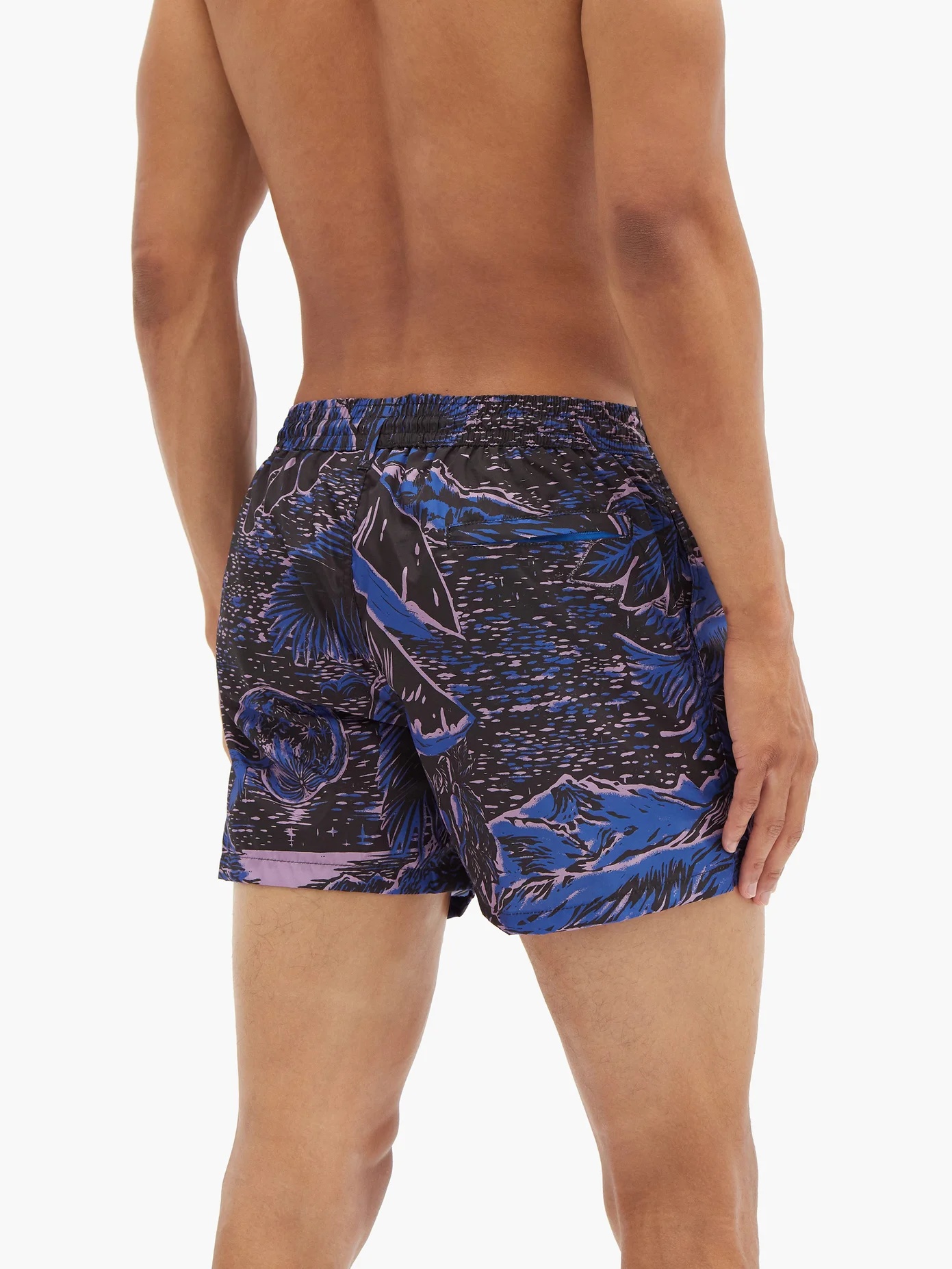 Chile-print swim shorts - 3