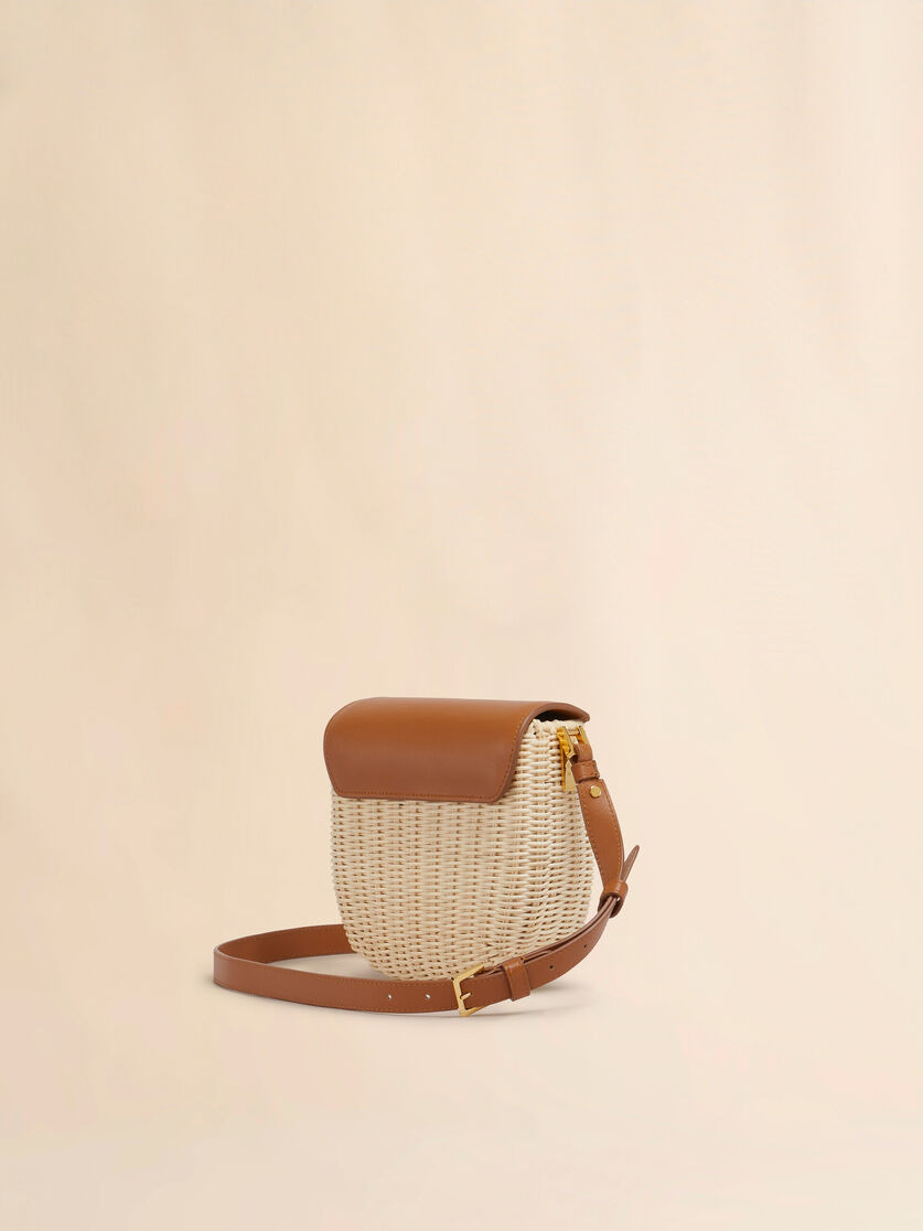 NATURAL RATTAN MIDOLLINO CROSSBODY BAG - 3