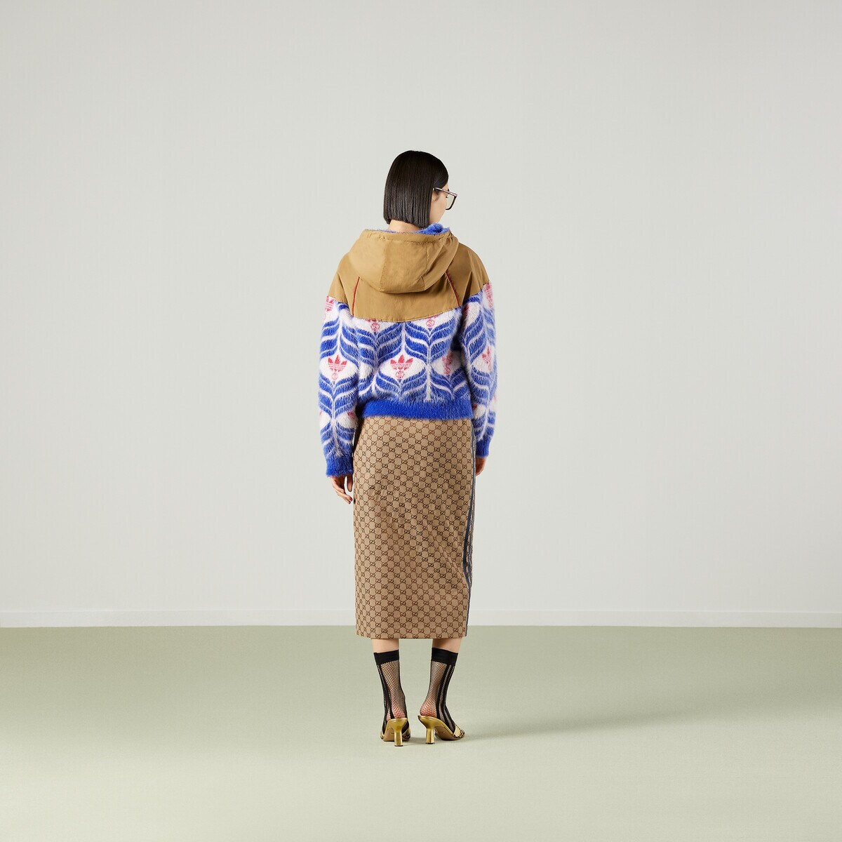 adidas x Gucci GG Trefoil bomber - 3
