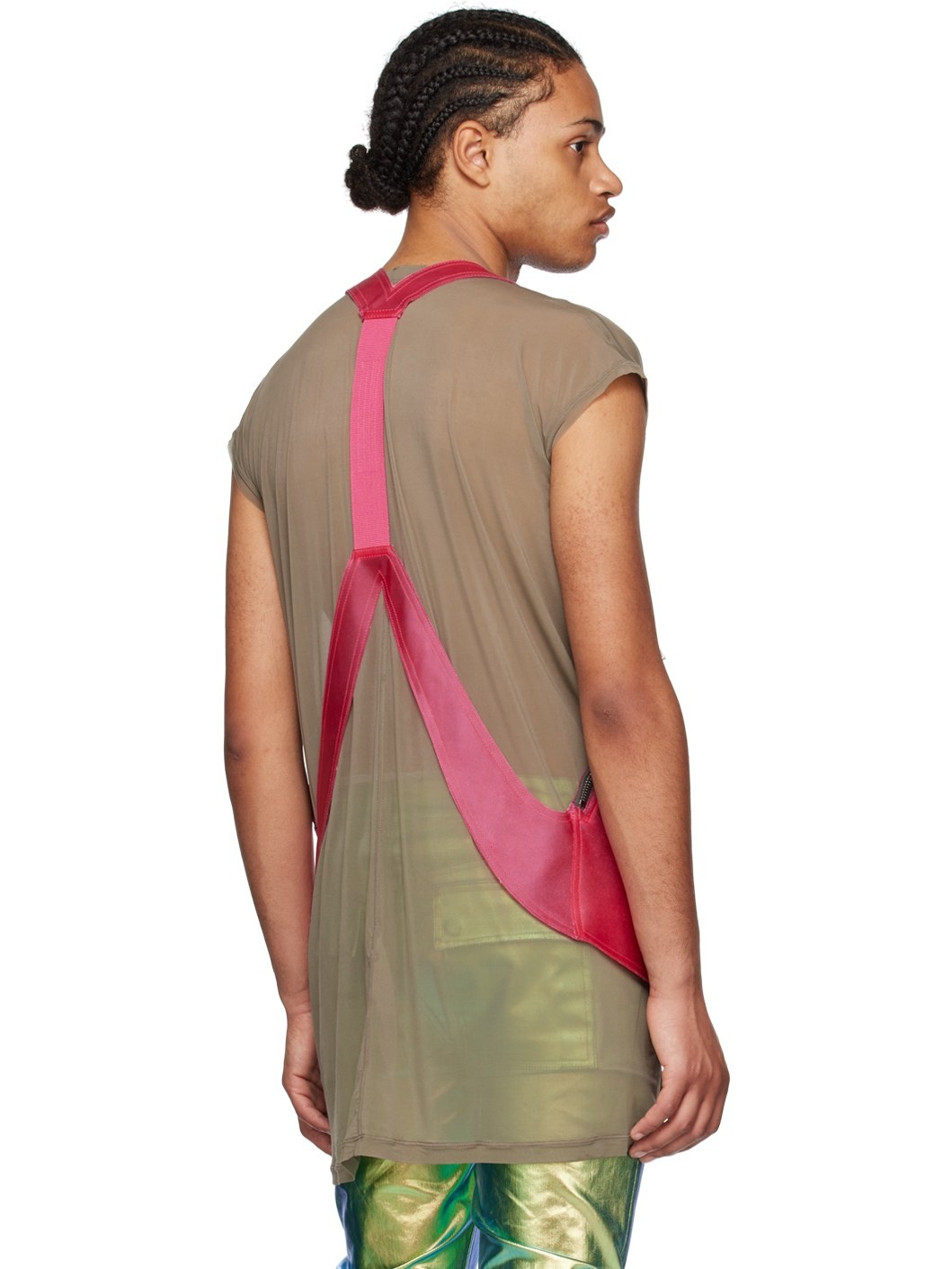 Pink Bauhaus Vest - 3