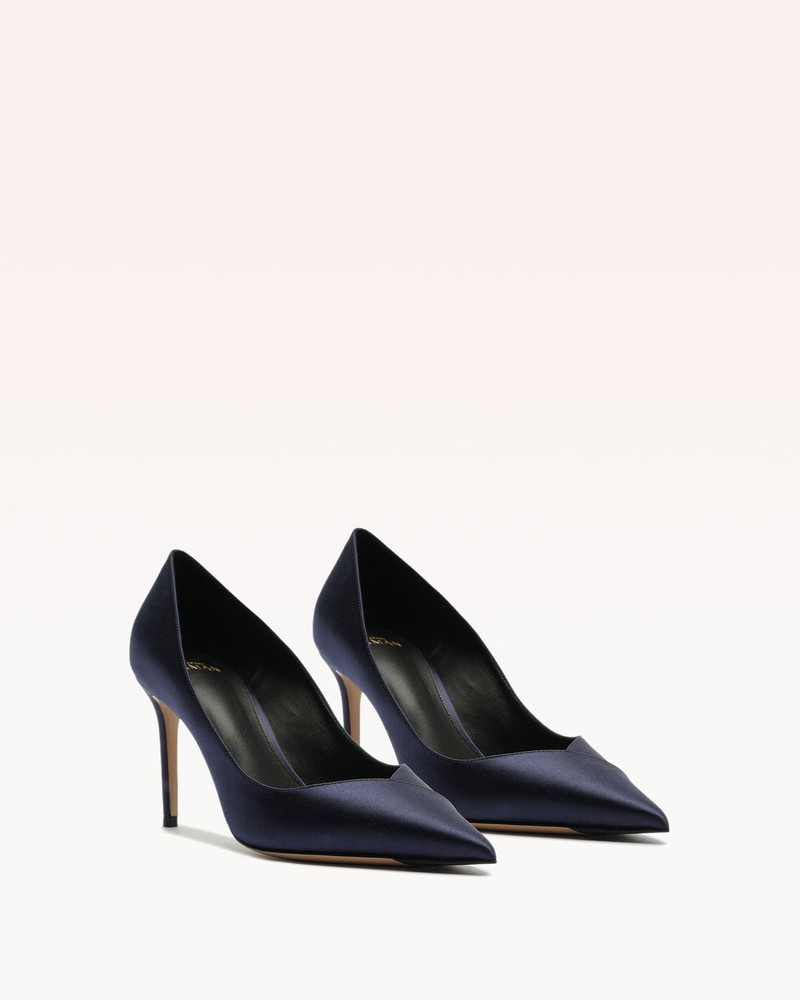 ALEXANDRE BIRMAN PAMELA SATIN 85 SATIN NAVY outlook