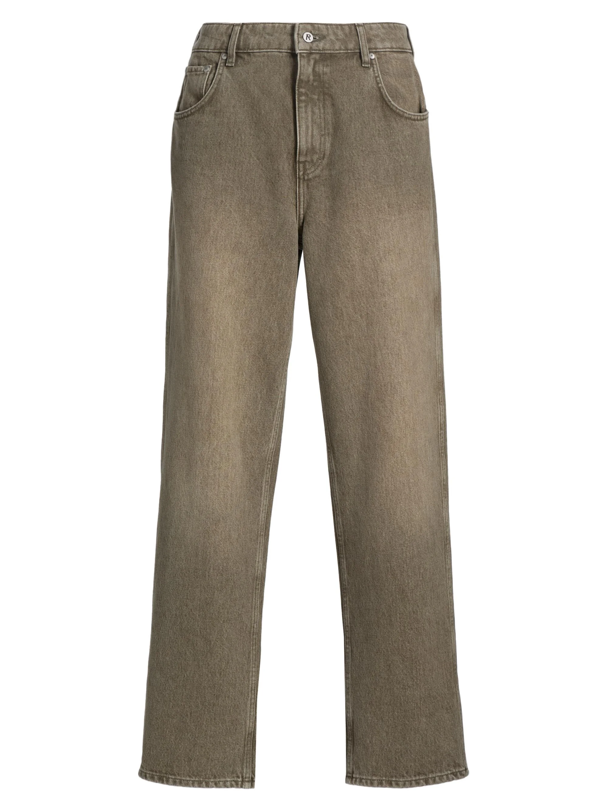 Men's Legacy R3 Baggy Cotton Jeans - Washed Olive - 1