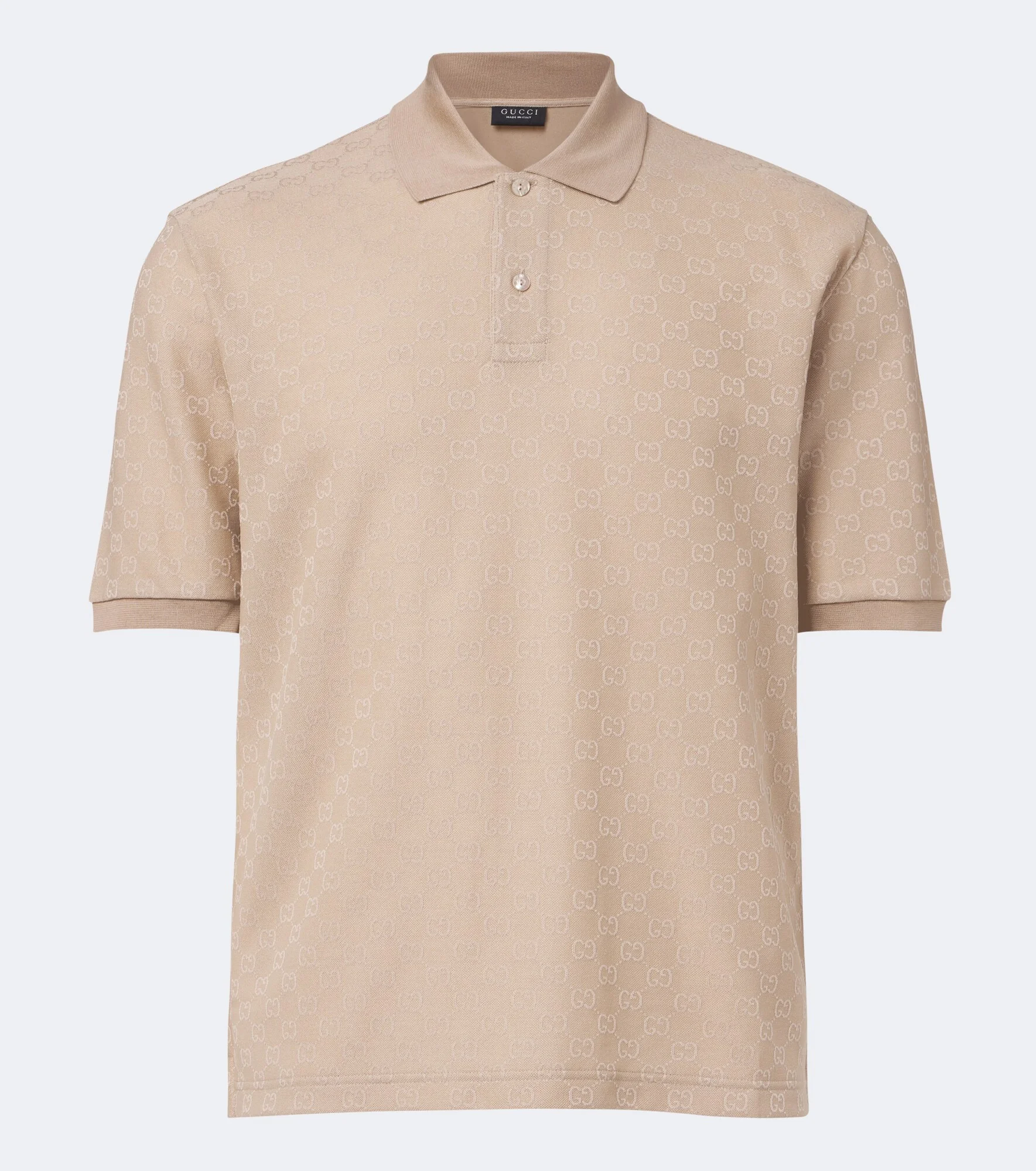 GG jacquard polo shirt - 1