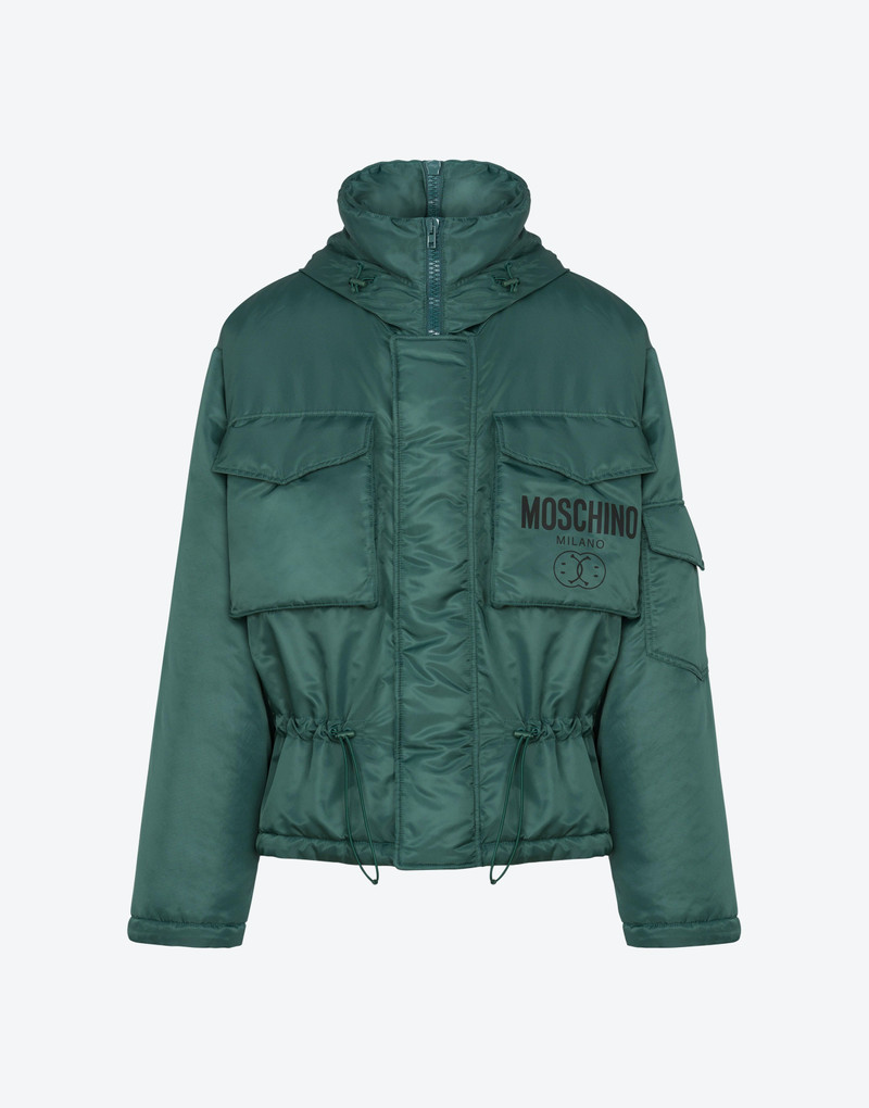 DOUBLE SMILEY® TECHNICAL NYLON DOWN JACKET 1