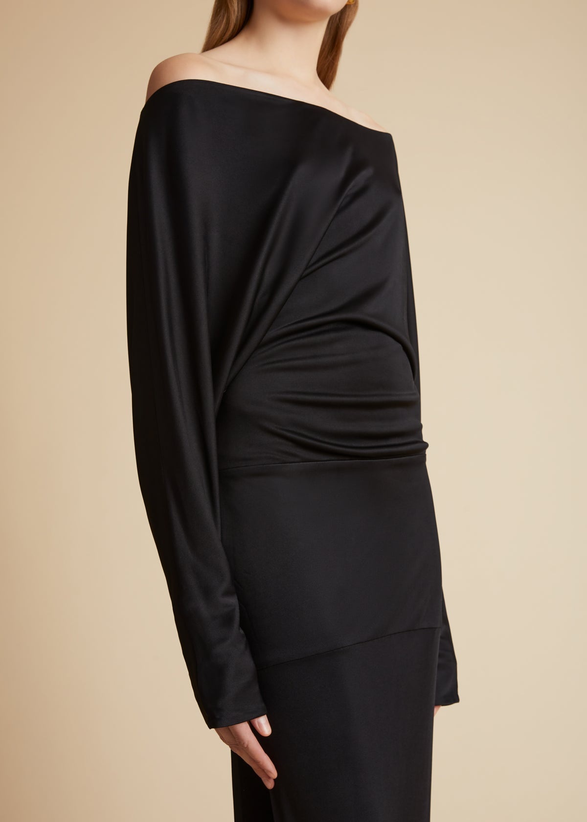 The Junet Dress in Black - 4