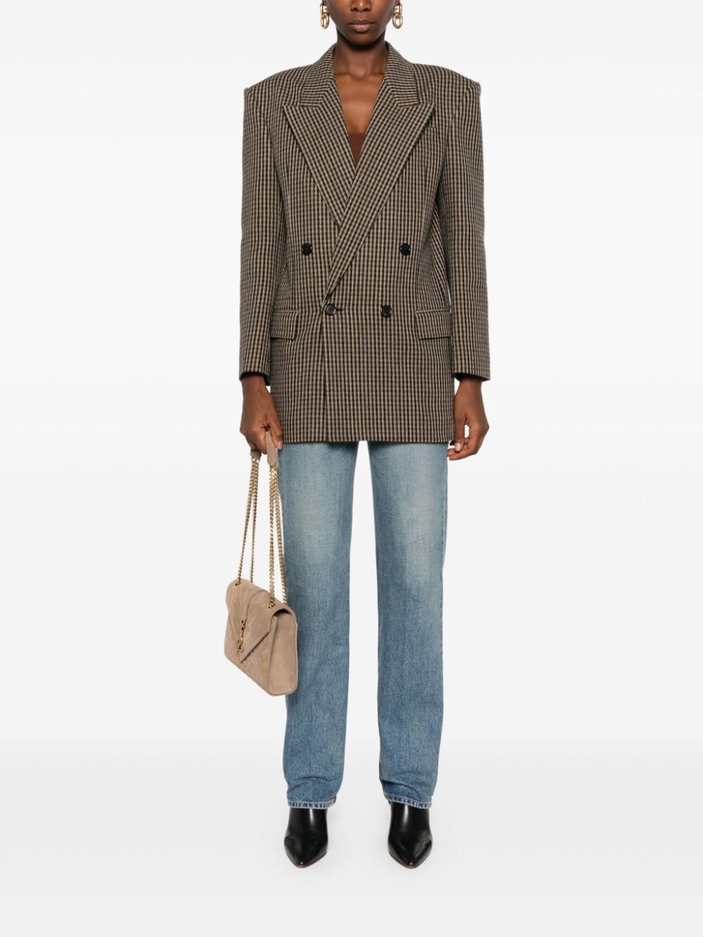 Wool Vichy Jacket - 4